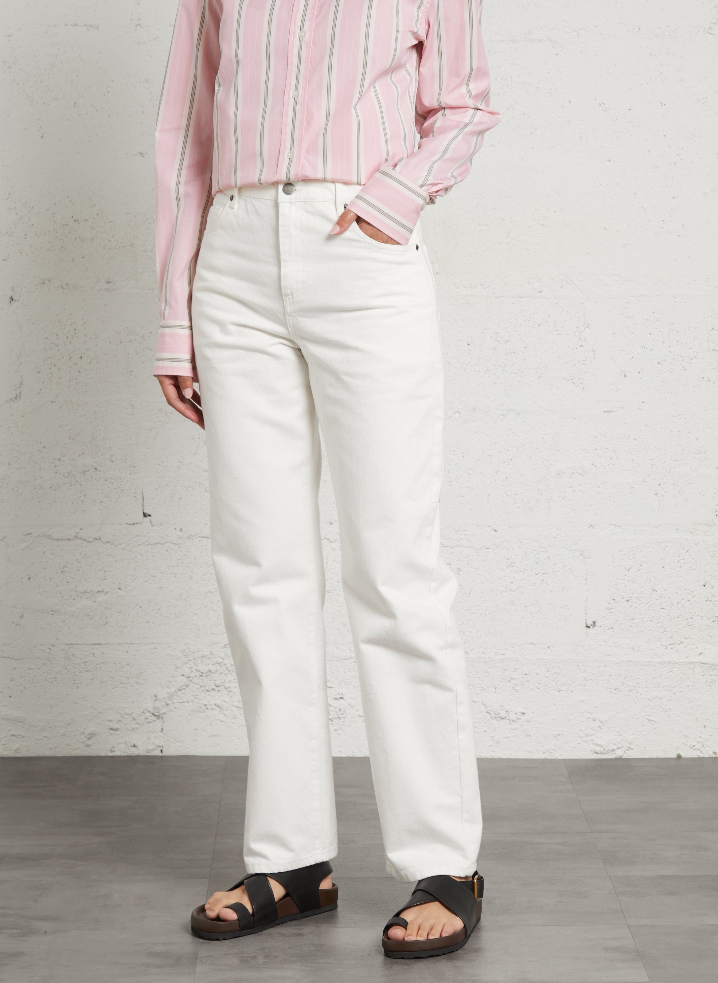 Gerade Jeans SOEUR Beige
