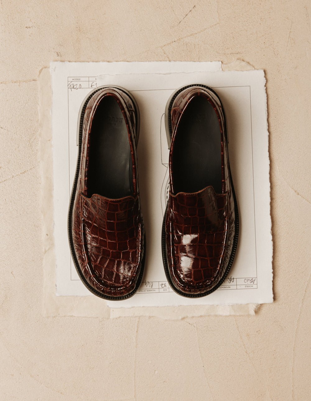 Moccasins ODAJE Brown