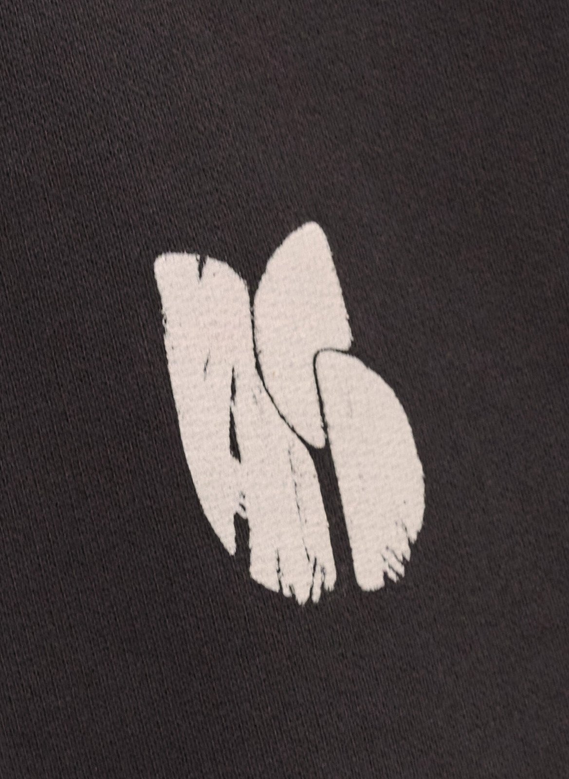 Sweat ample col rond en coton BA&SH Gris