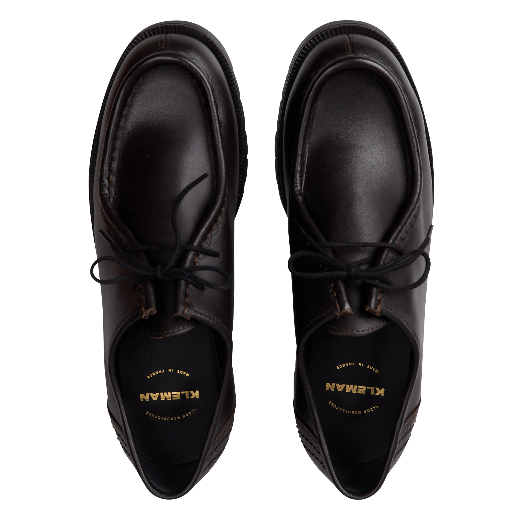 Derbies en cuir KLEMAN Multicolore