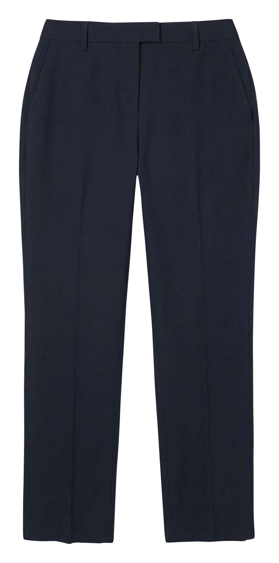 Pantalon droit mi-haute uni | Bleu TARA JARMON Femme