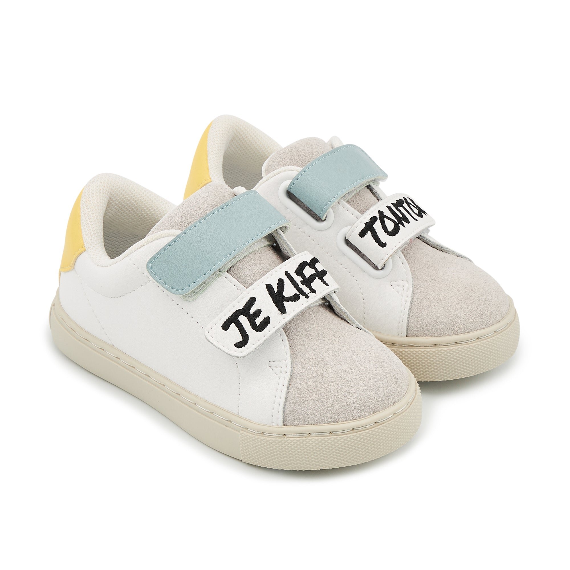 Leather sneakers BONS BAISERS PARIS White