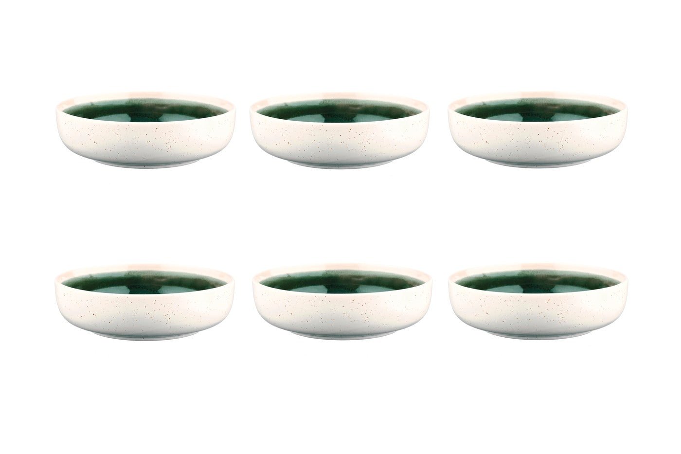 Bol oxygen ø17,5cm - 6 pièces - vert de gris BJORN Vert