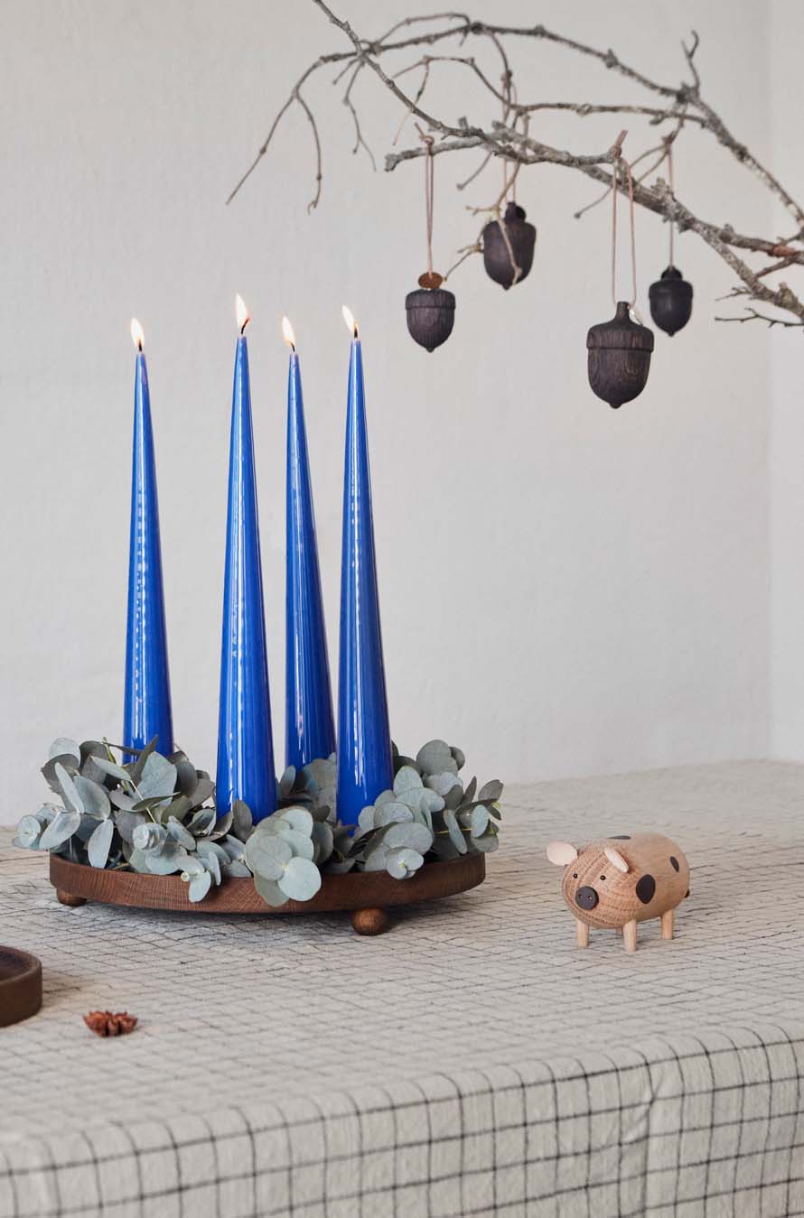 Oak platter OYOY LIVING DESIGN Brown