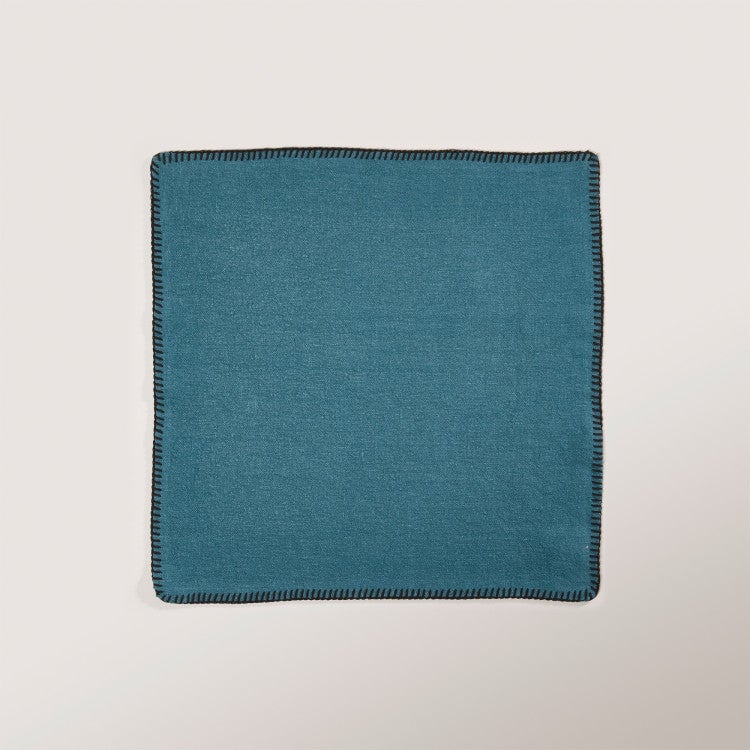 NINO - Linen napkin, 45 x 45 cm MADURA Blue