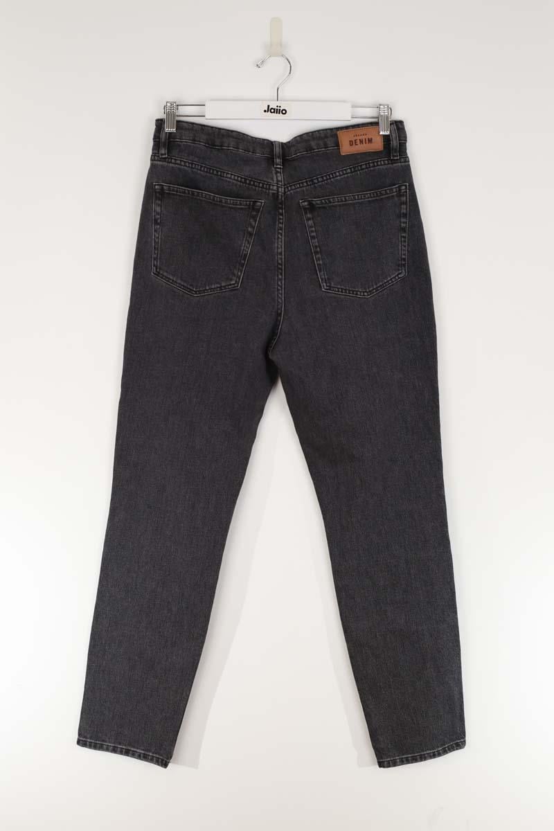 Cotton skinny jeans Black