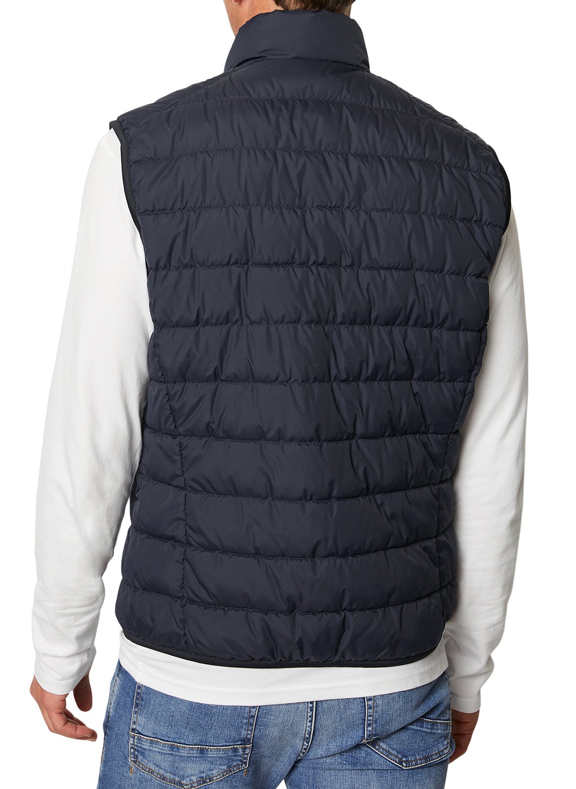 Doudoune sans manches en polyester recyclé MARC O'POLO Bleu