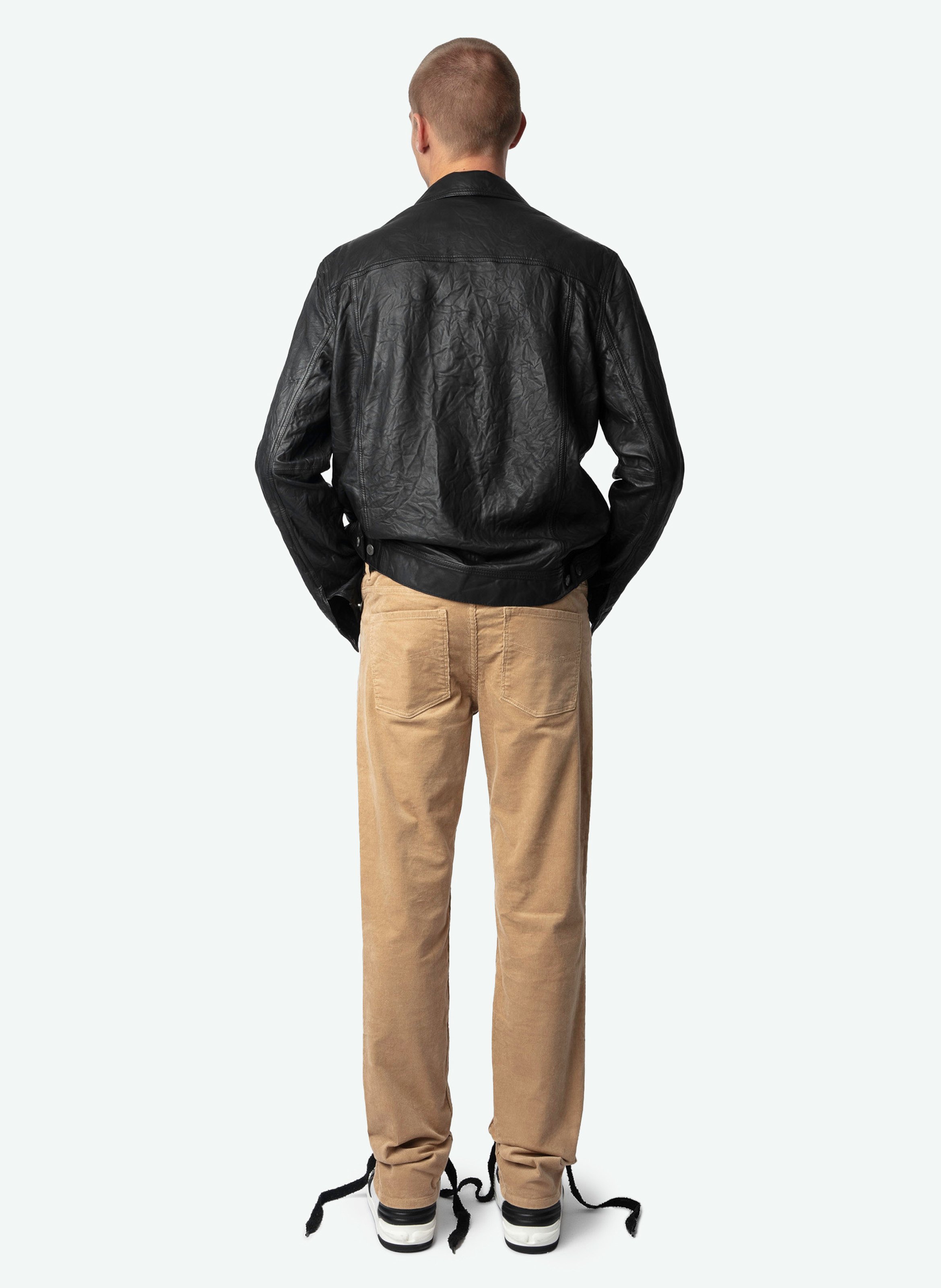 Slim-fit stretch cotton jeans ZADIG&VOLTAIRE Beige