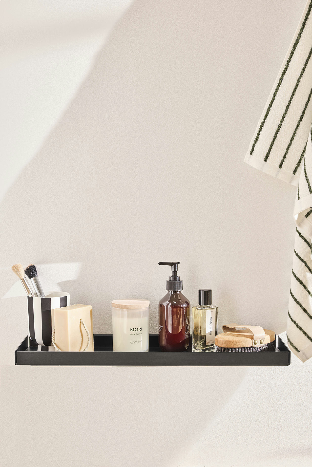 Stoneware vase OYOY LIVING DESIGN Black