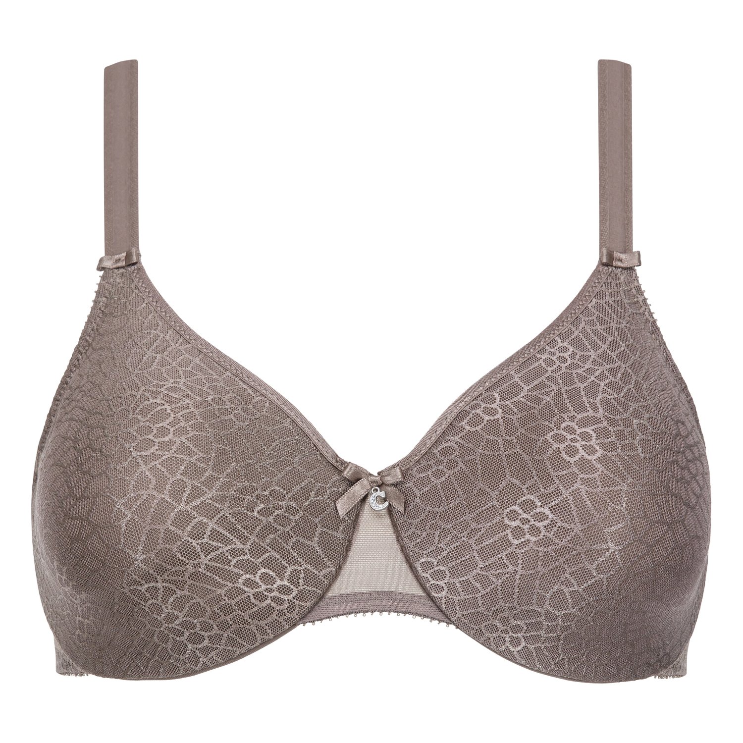 Moulded full-cup bra CHANTELLE Brown