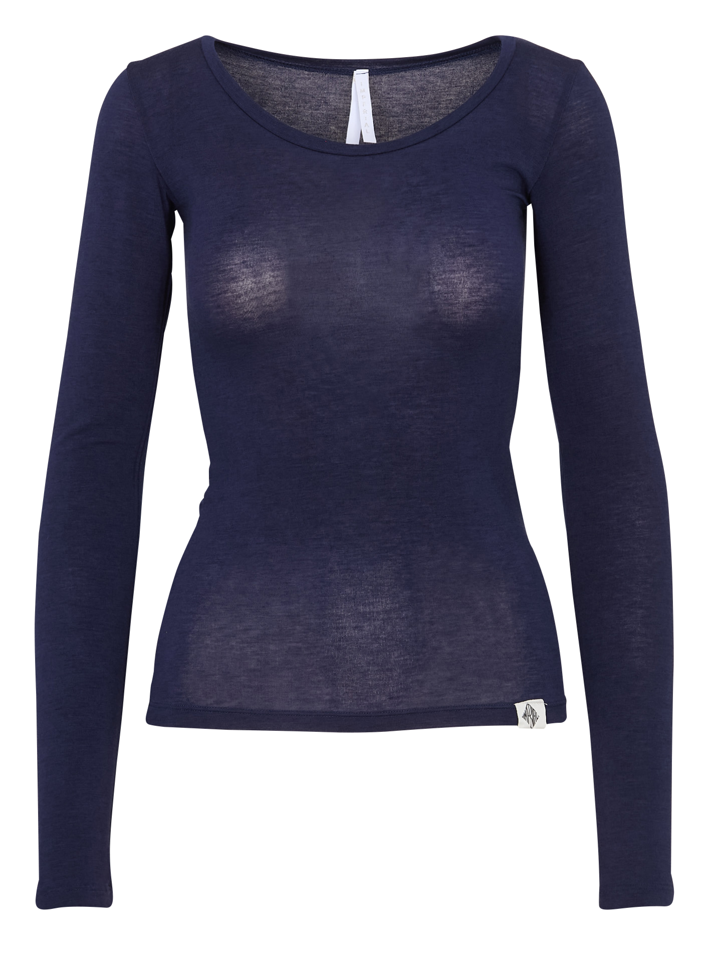 Fitted round neck T-shirt IMPERIAL Blue