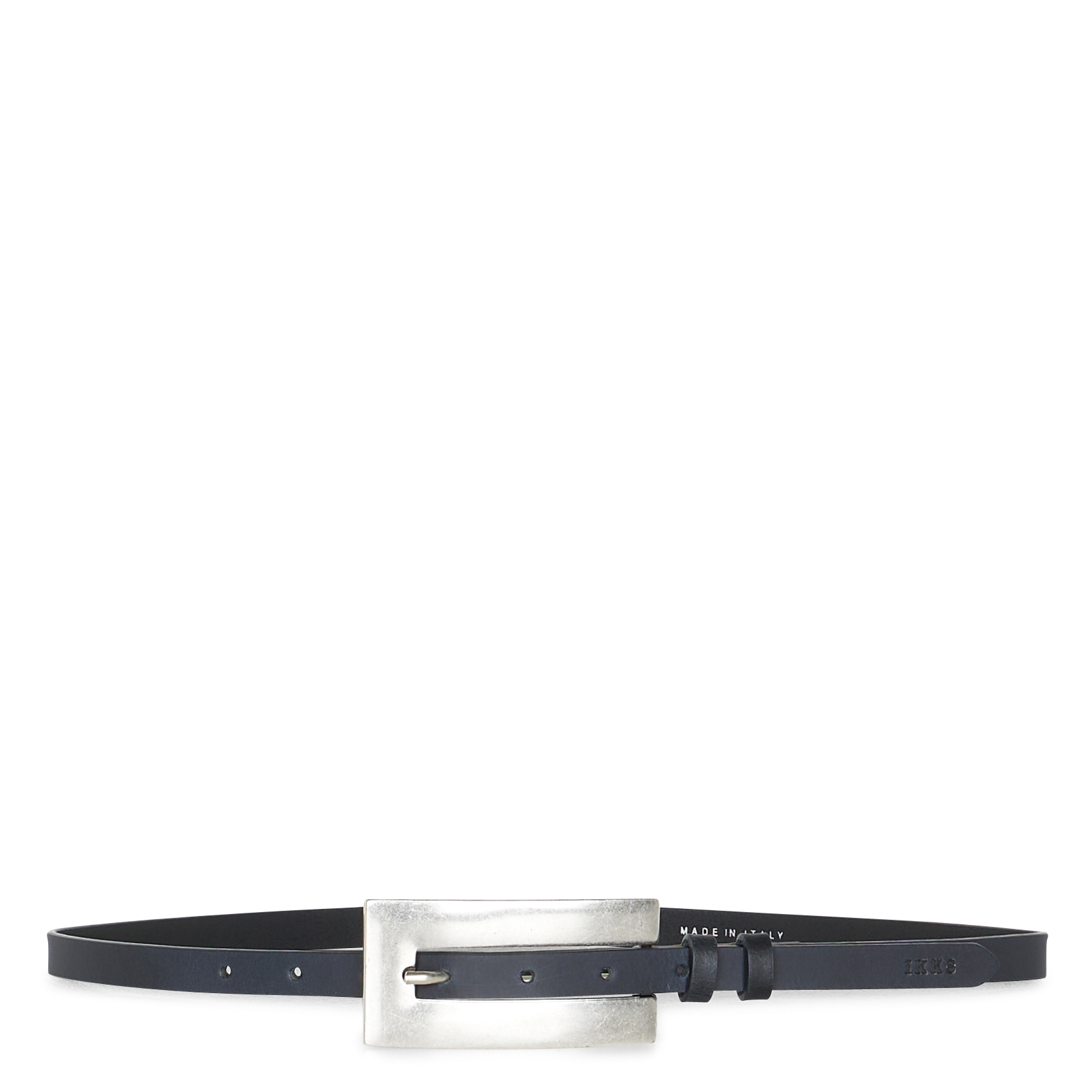 - Buckle closure. - Width: 3 cm.  IKKS Blue