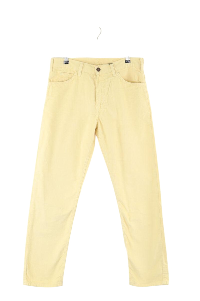 Slim-fit cotton cargo pants LEVI'S - Seconde main Yellow