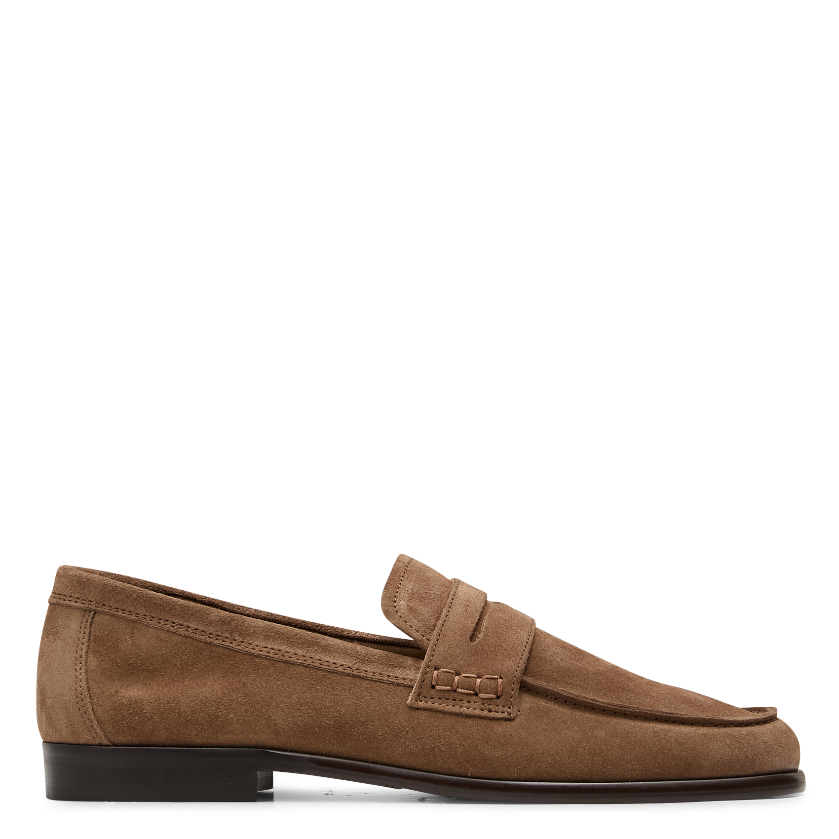 Solid suede leather moccasins MELLOW YELLOW Brown