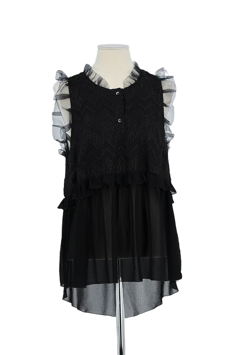 Azawood sleeveless top HEIMSTONE - Seconde Main Black