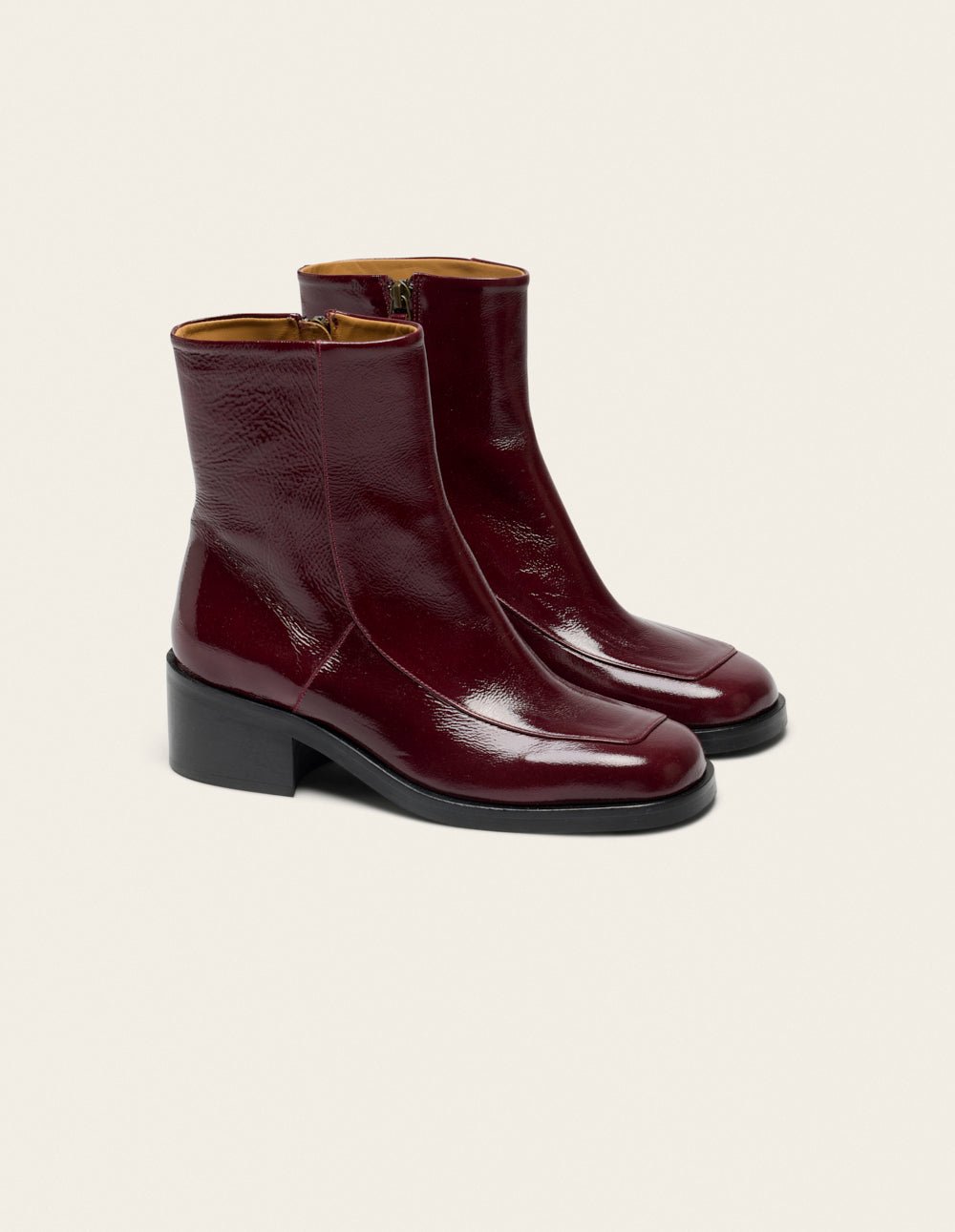 Ankle boots with heel ODAJE EX. M.MOUSTACHE Red
