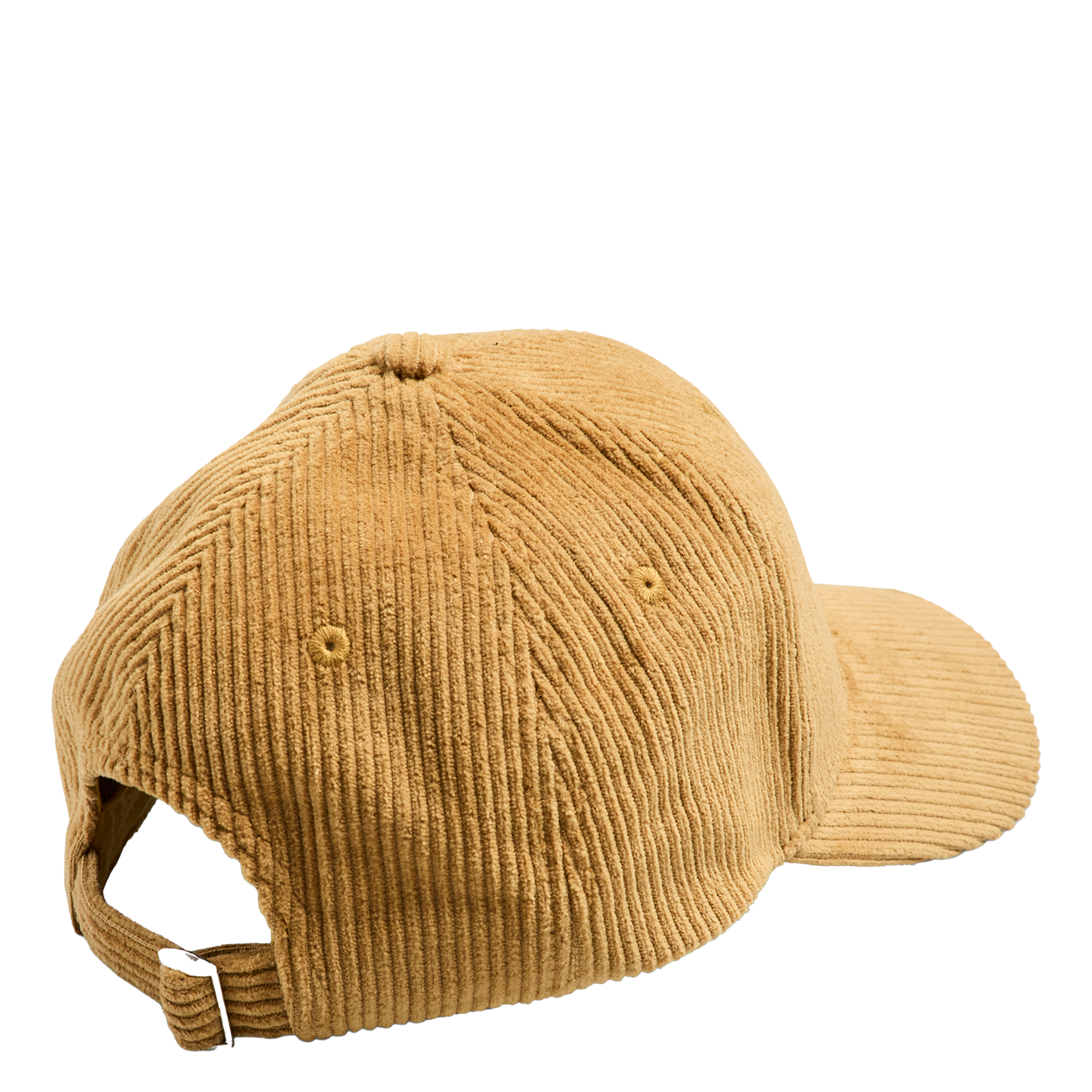 Ribbed cotton cap PIECES Brown