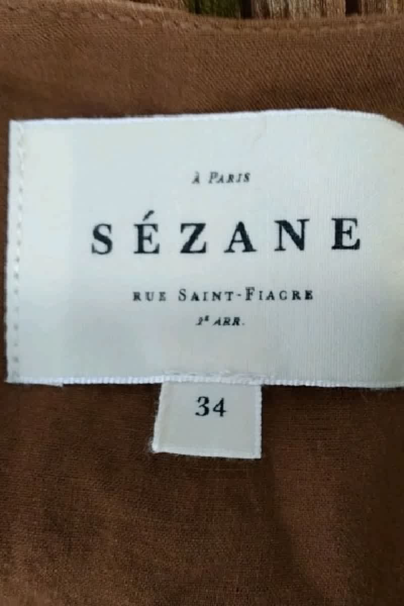 Dress SEZANE - Seconde main Brown