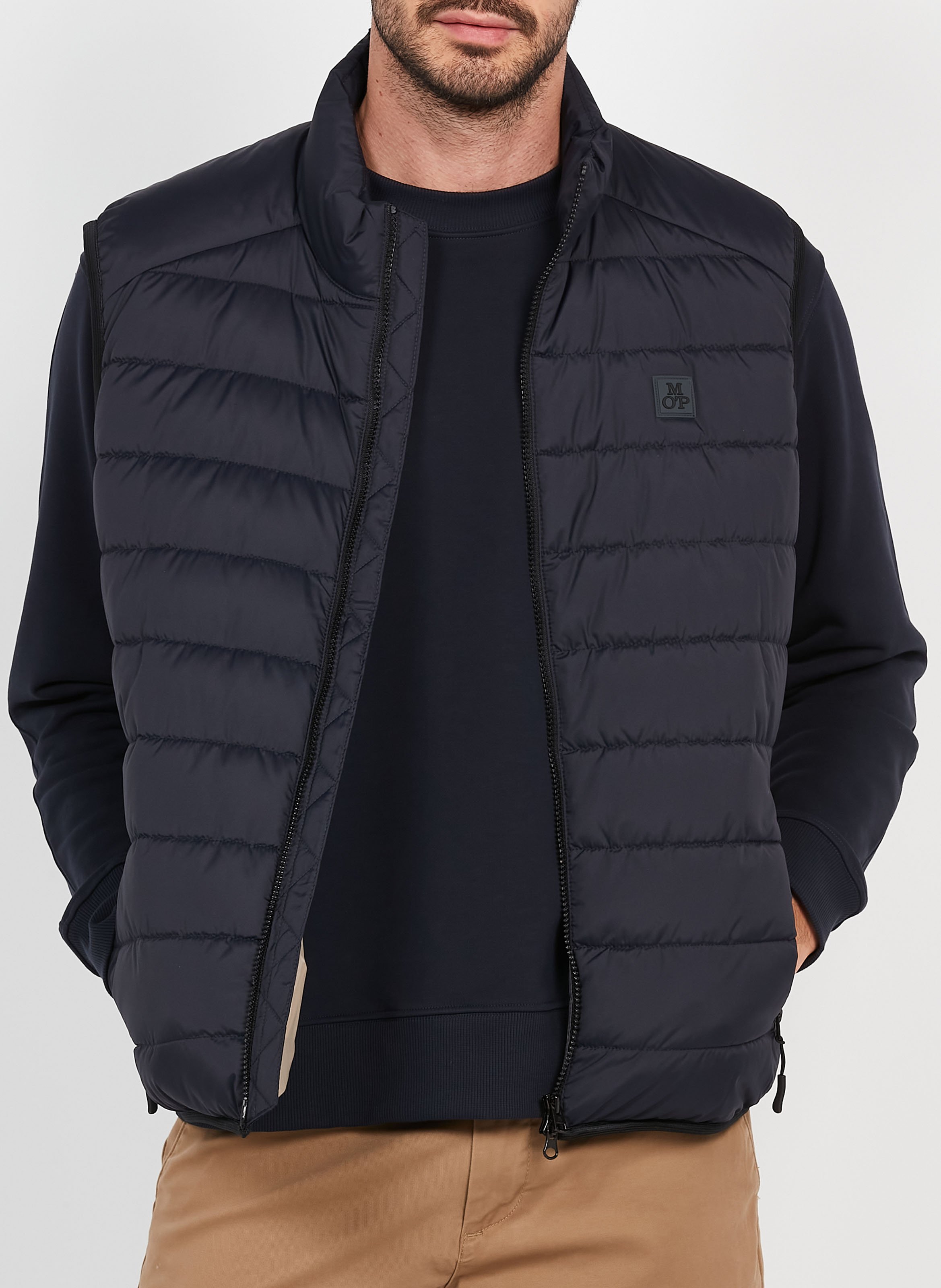 Doudoune sans manches en polyester recyclé MARC O'POLO Bleu