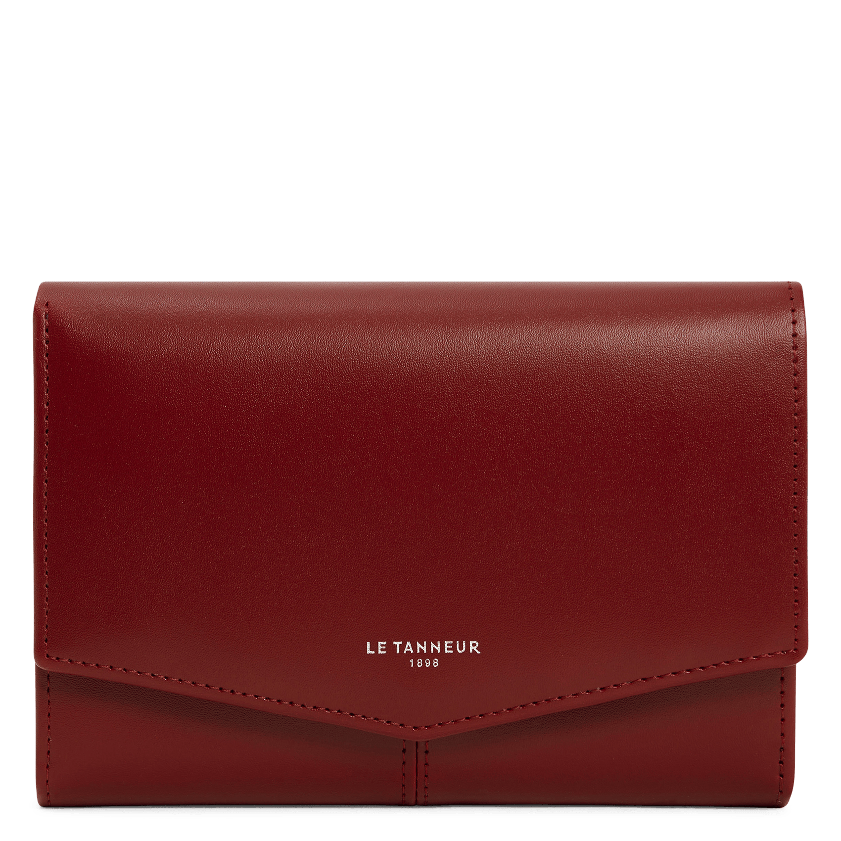 Smooth leather wallet LE TANNEUR