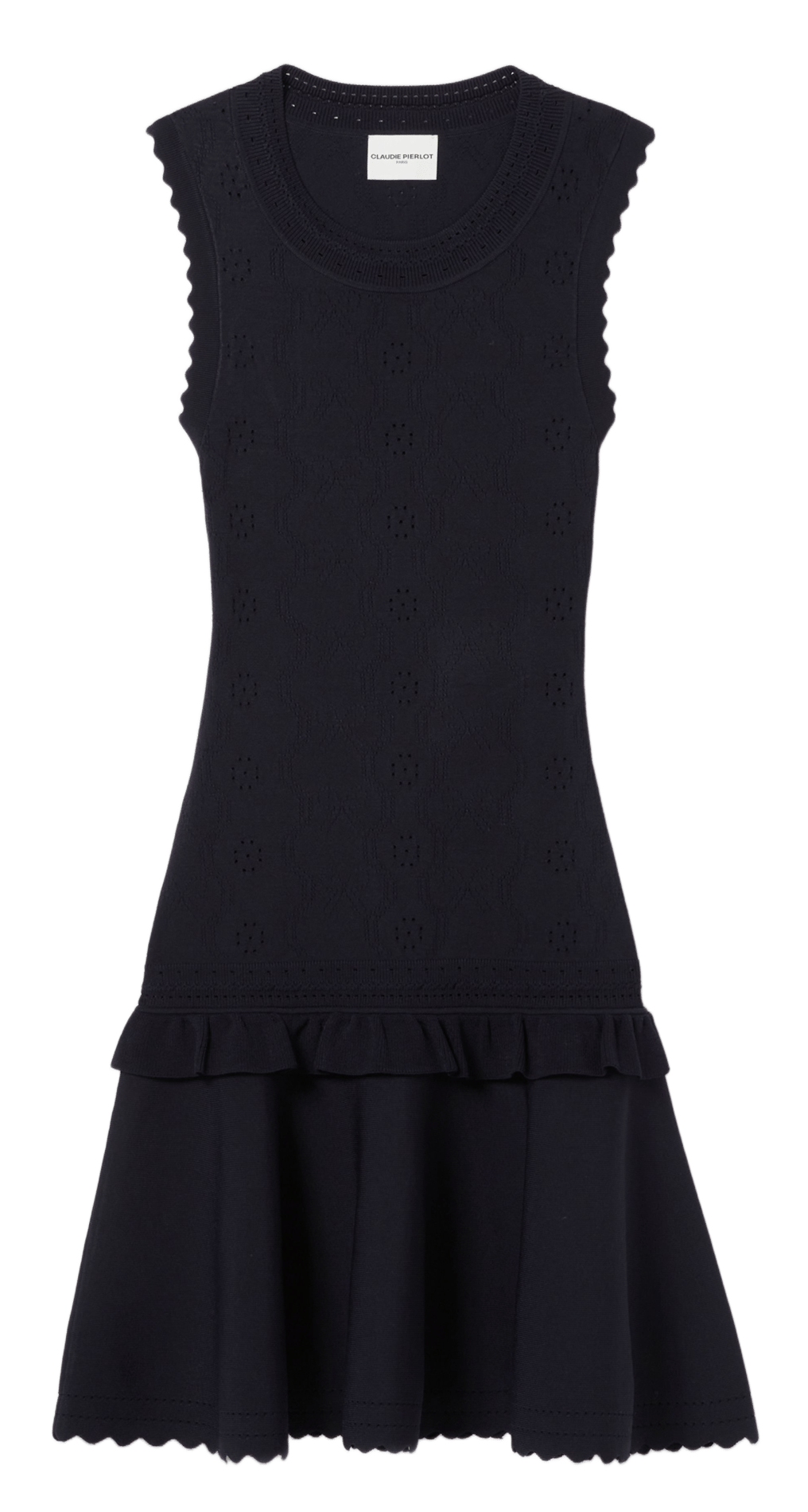 Robe courte col rond  CLAUDIE PIERLOT Bleu