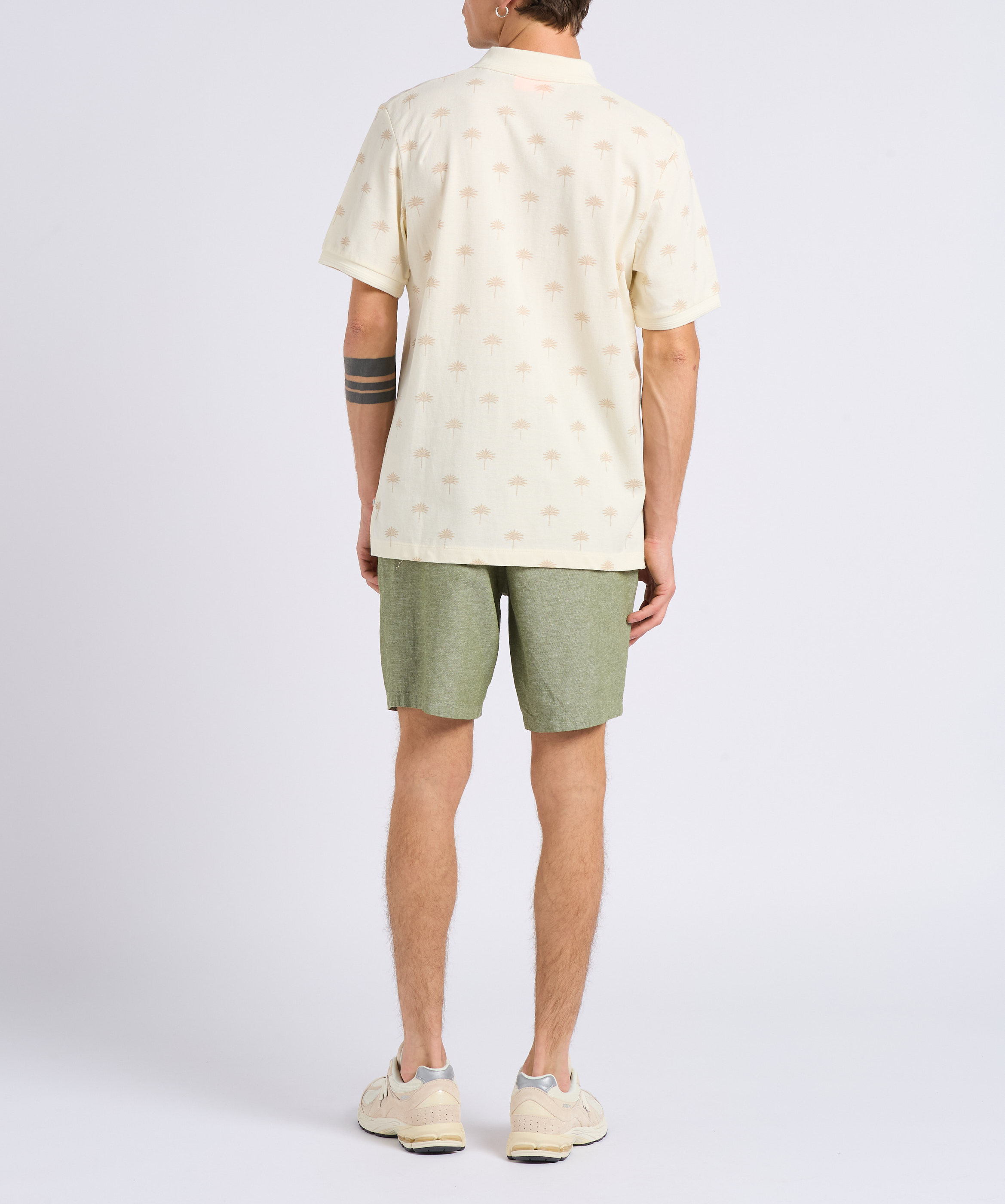 Regular-fit, katoenen polo met print SCOTCH AND SODA Wit