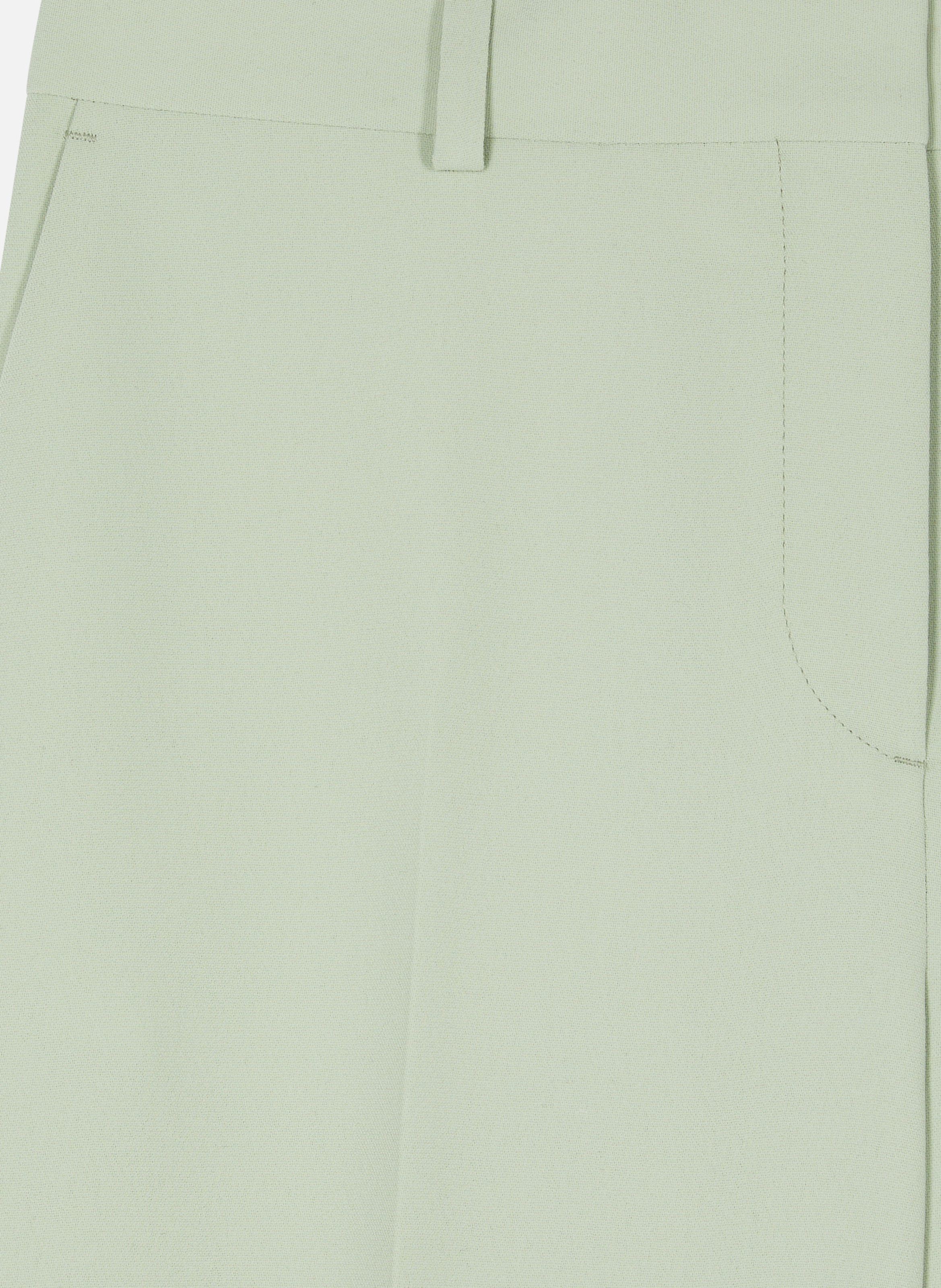 Straight suit trousers THE KOOPLES Green
