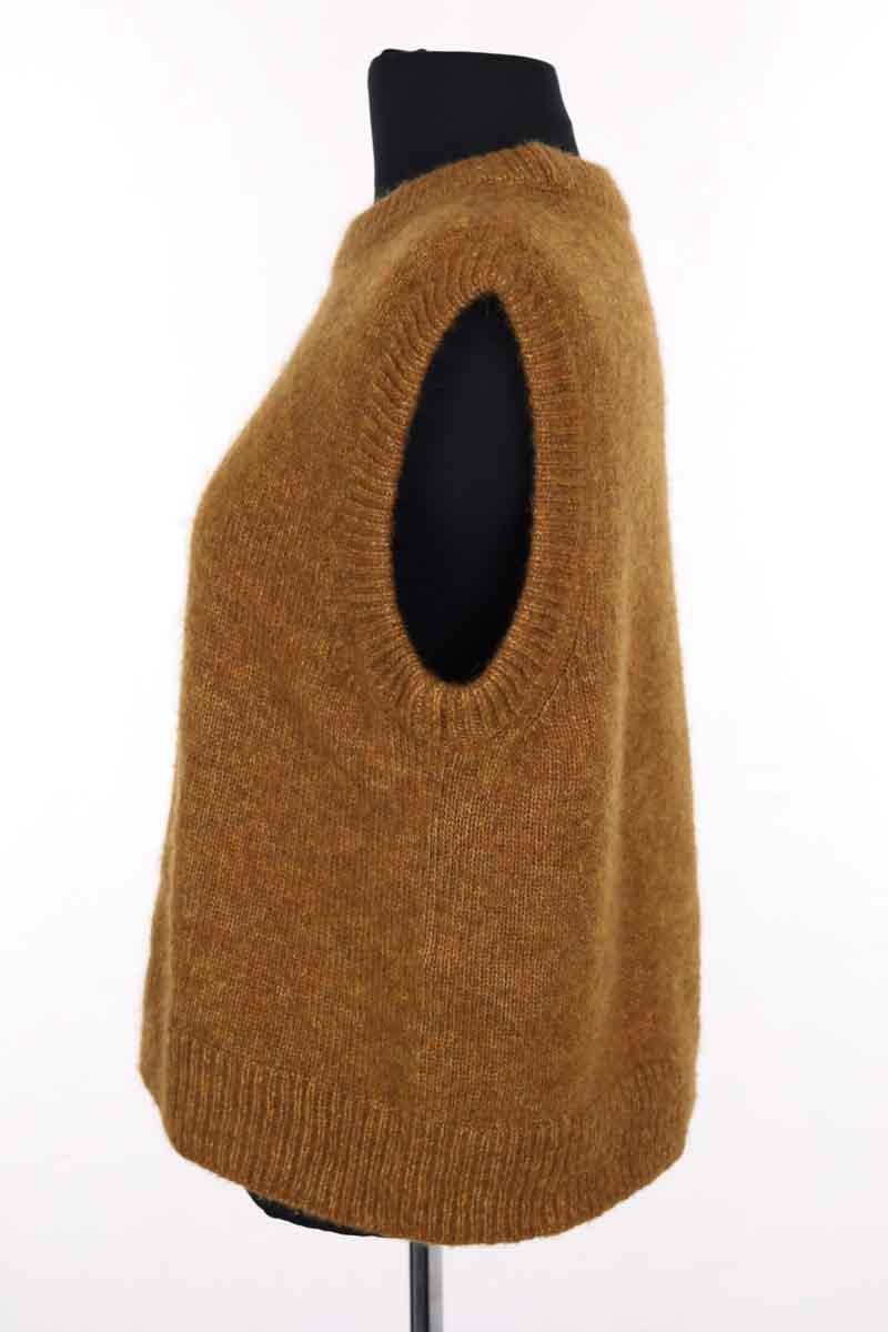 Pull sans manches SEZANE - Seconde main Marron
