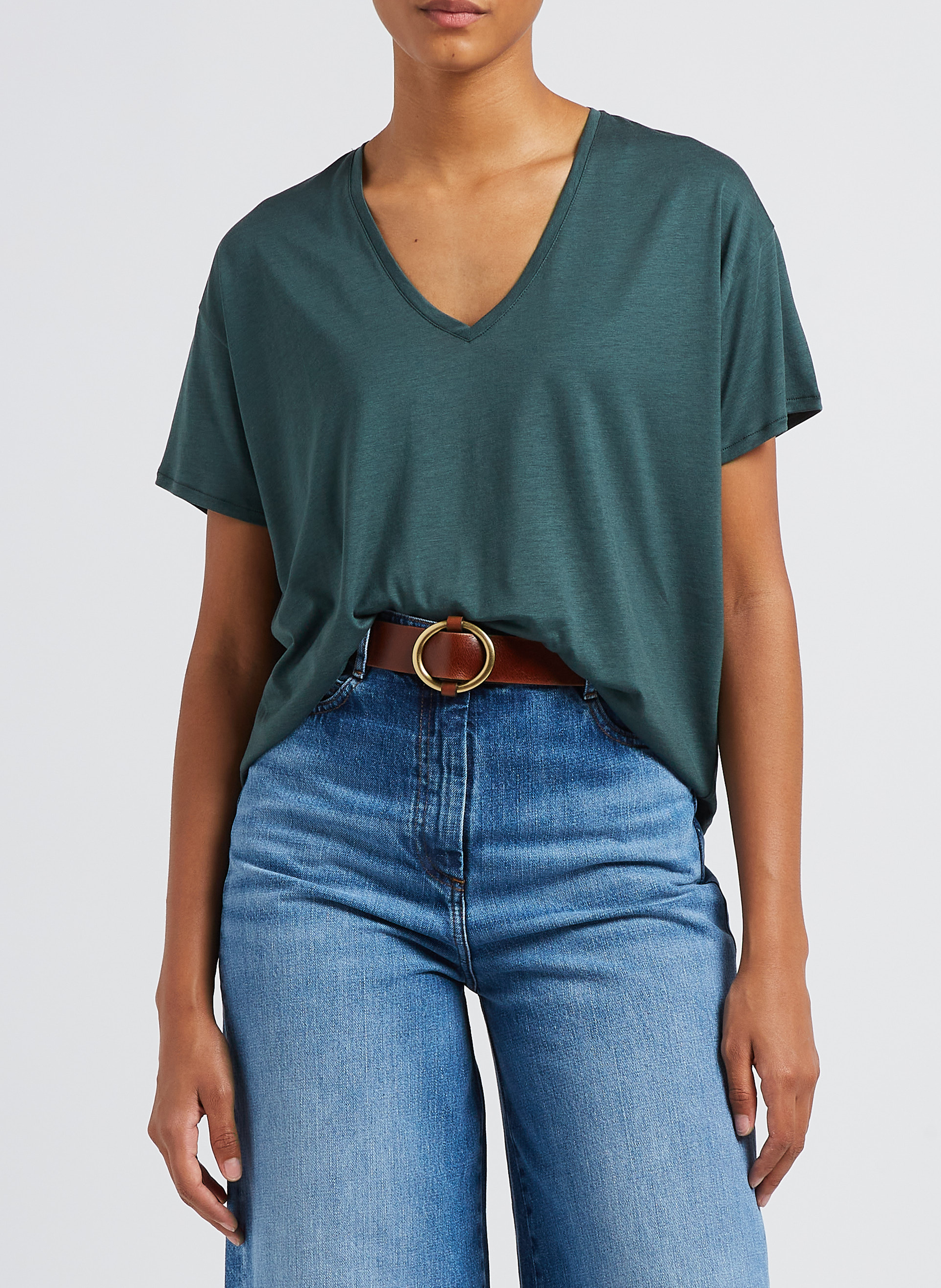 Ceinture en cuir SESSUN Marron