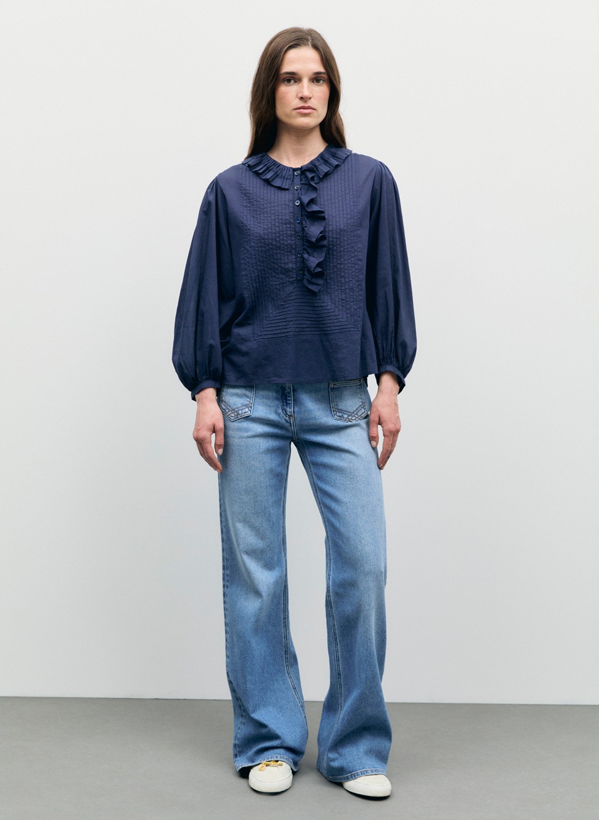 Cotton blouse GERARD DAREL Blue