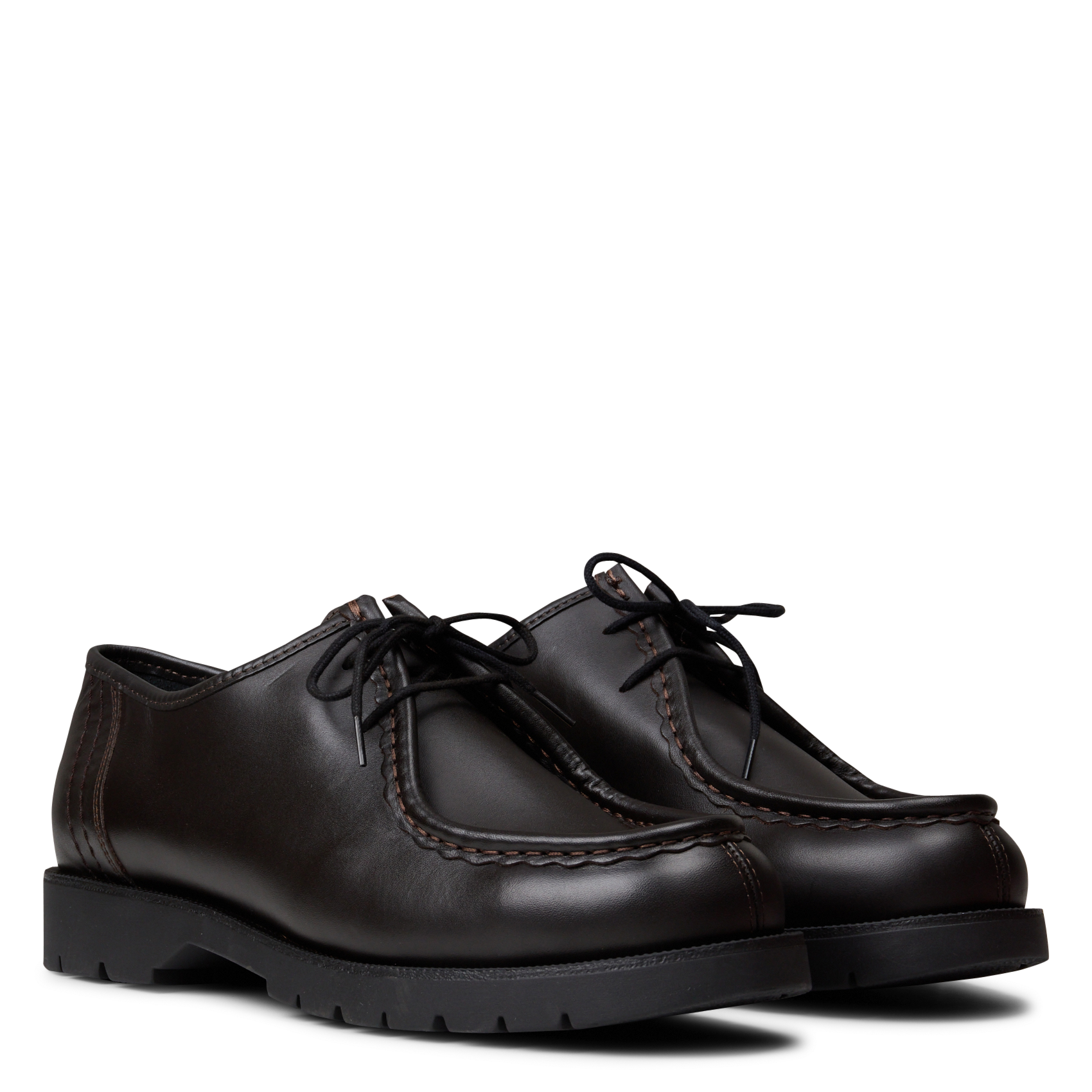 Derbies en cuir KLEMAN Multicolore