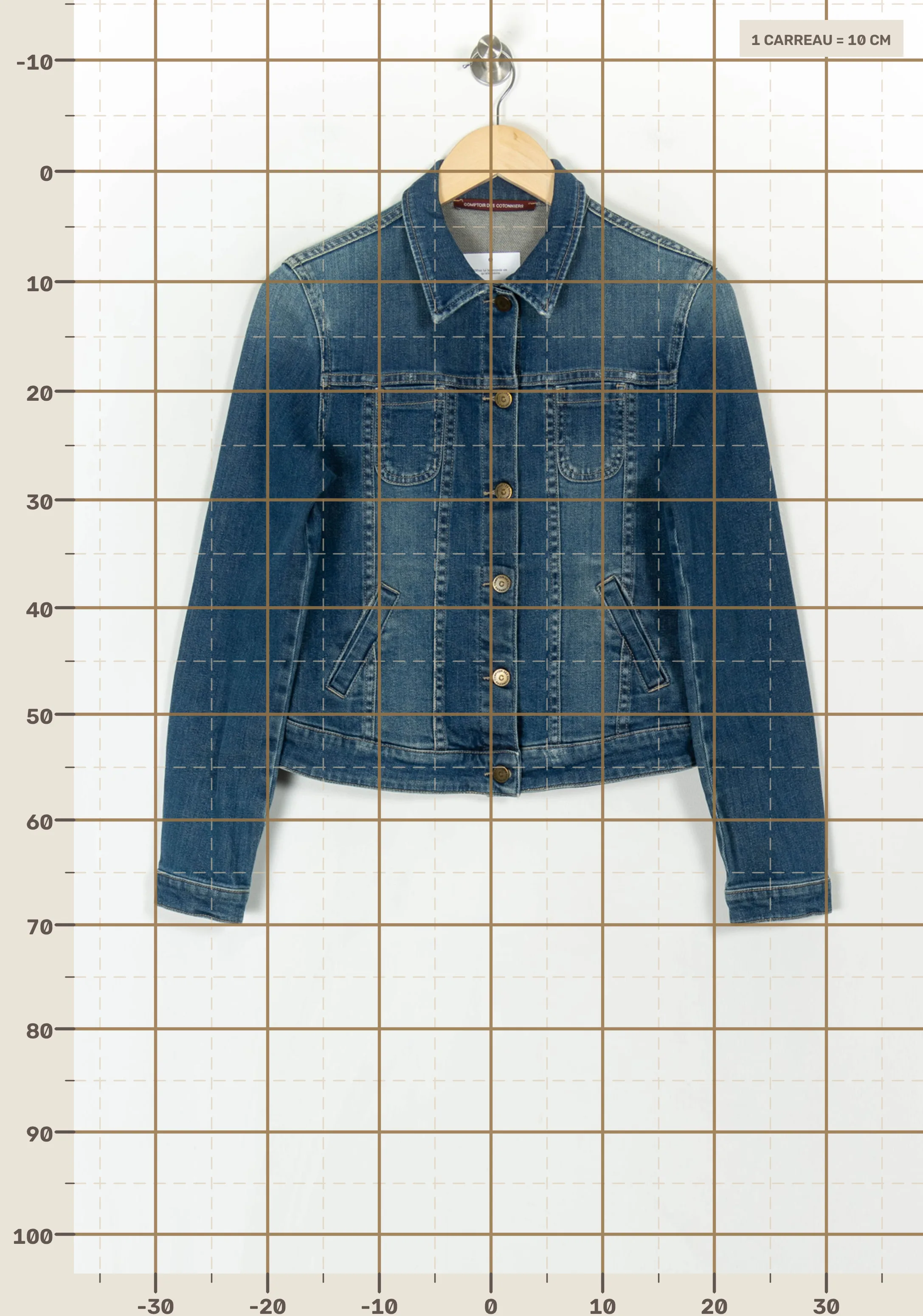 Jacket COMPTOIR DES COTONNIERS - Seconde main Blue
