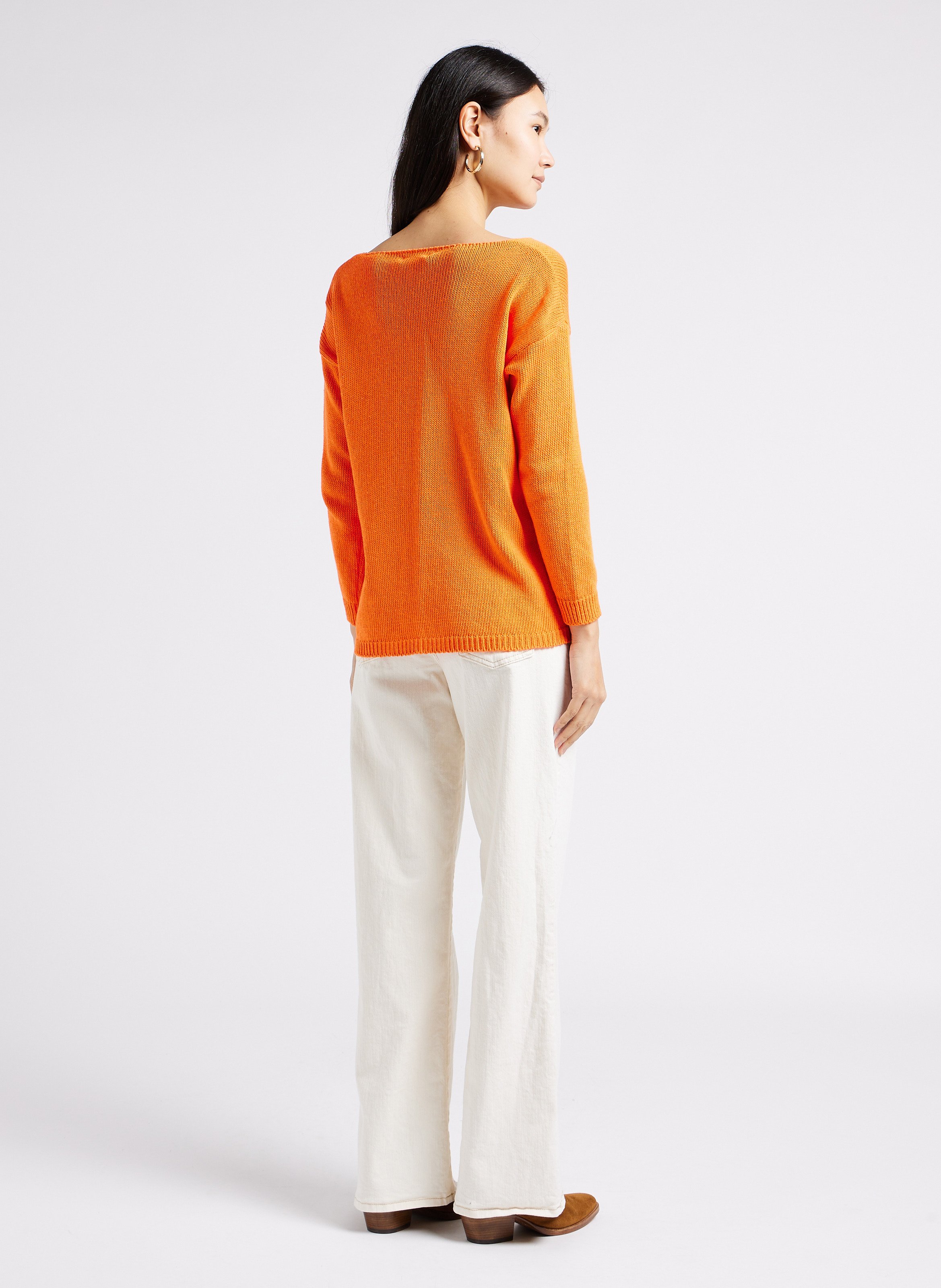 Rechte jeans | katoenblend PLEASE Beige