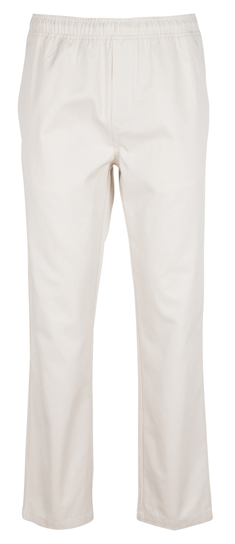 Straight-leg organic cotton-blend pants SAMSOE SAMSOE White
