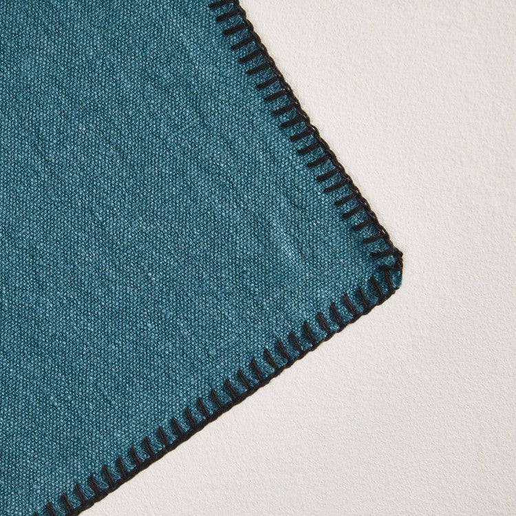 NINO - Linen napkin, 45 x 45 cm MADURA Blue