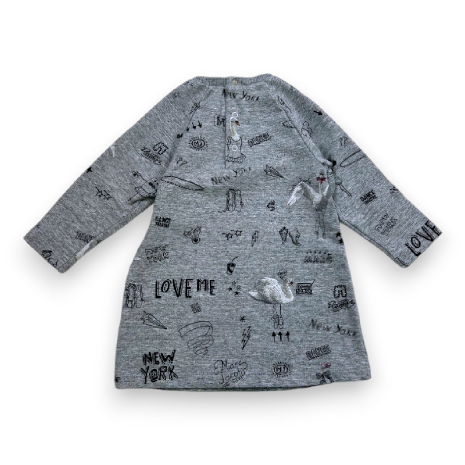 Gray baby dress - 6 months MARC JACOBS - Seconde Main Grey