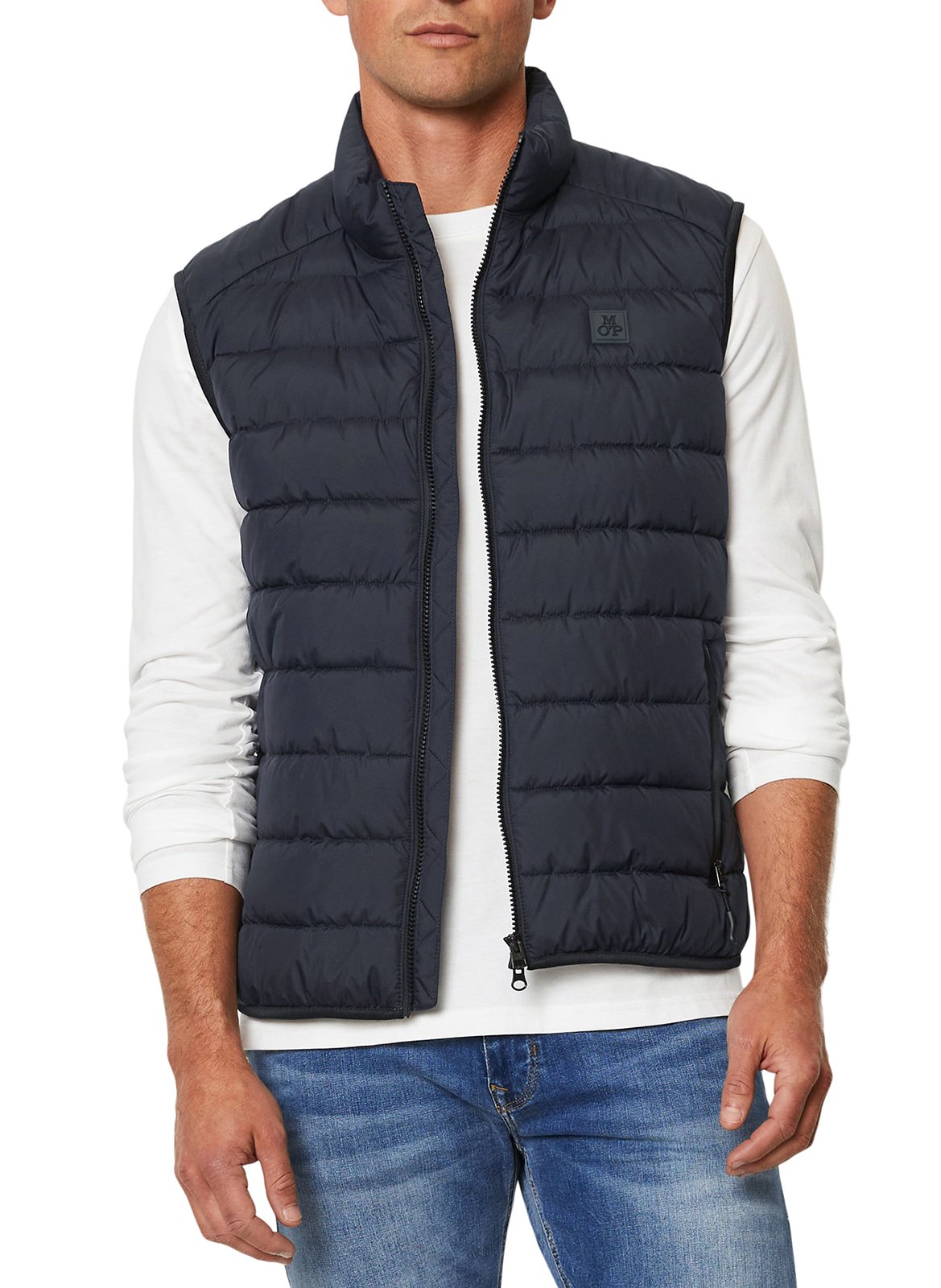 Doudoune sans manches en polyester recyclé MARC O'POLO Bleu