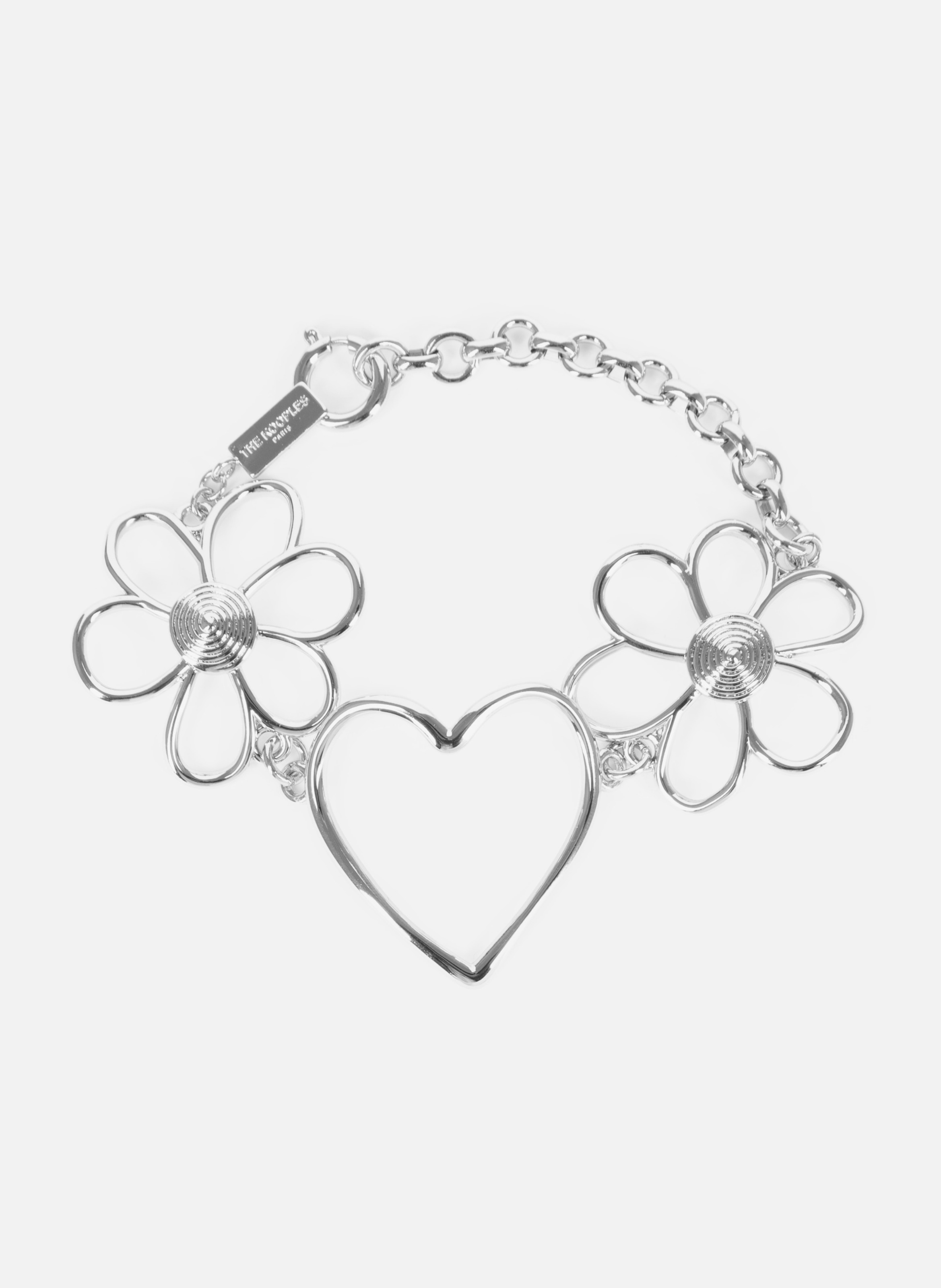 Hearts and Flowers Bracelet THE KOOPLES Grey