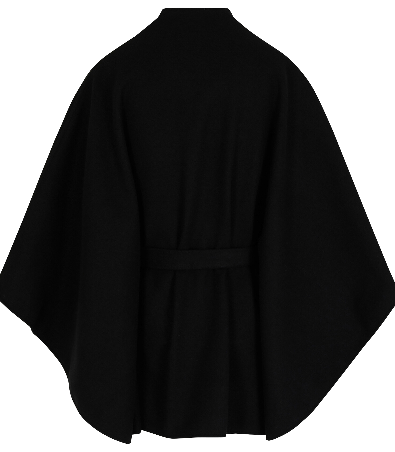 Oversized cape MORGAN Black
