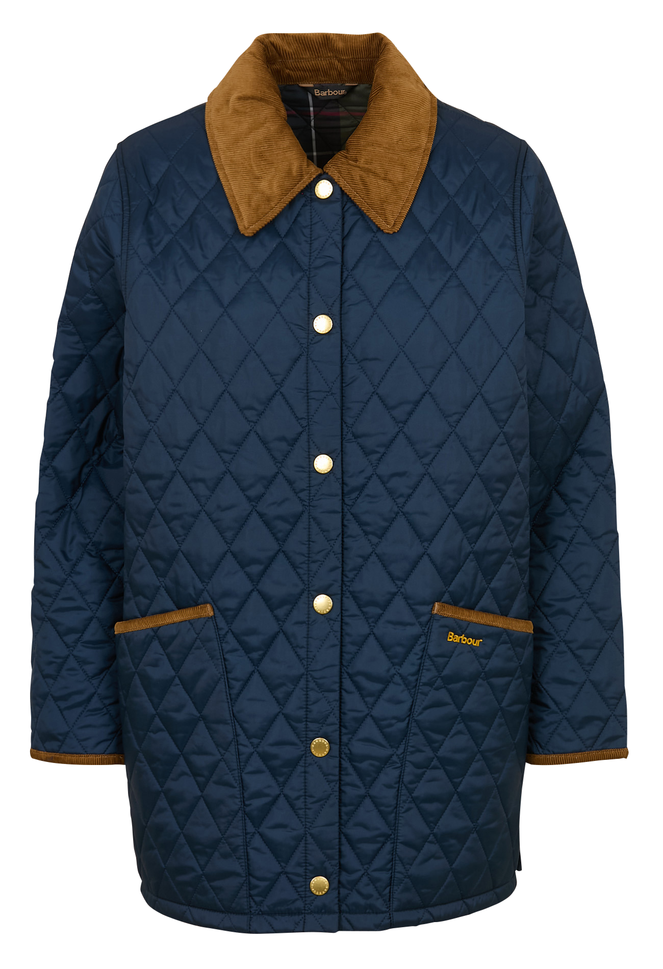 Blouson matelassé col classique  BARBOUR Bleu