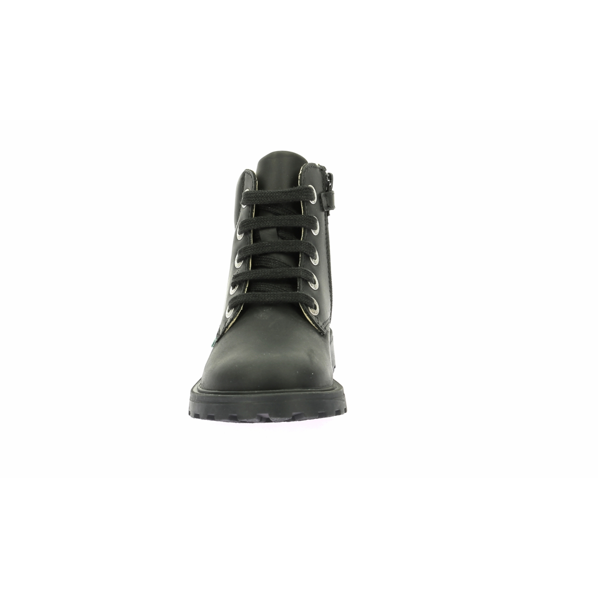 Faux leather booties KICKERS Black