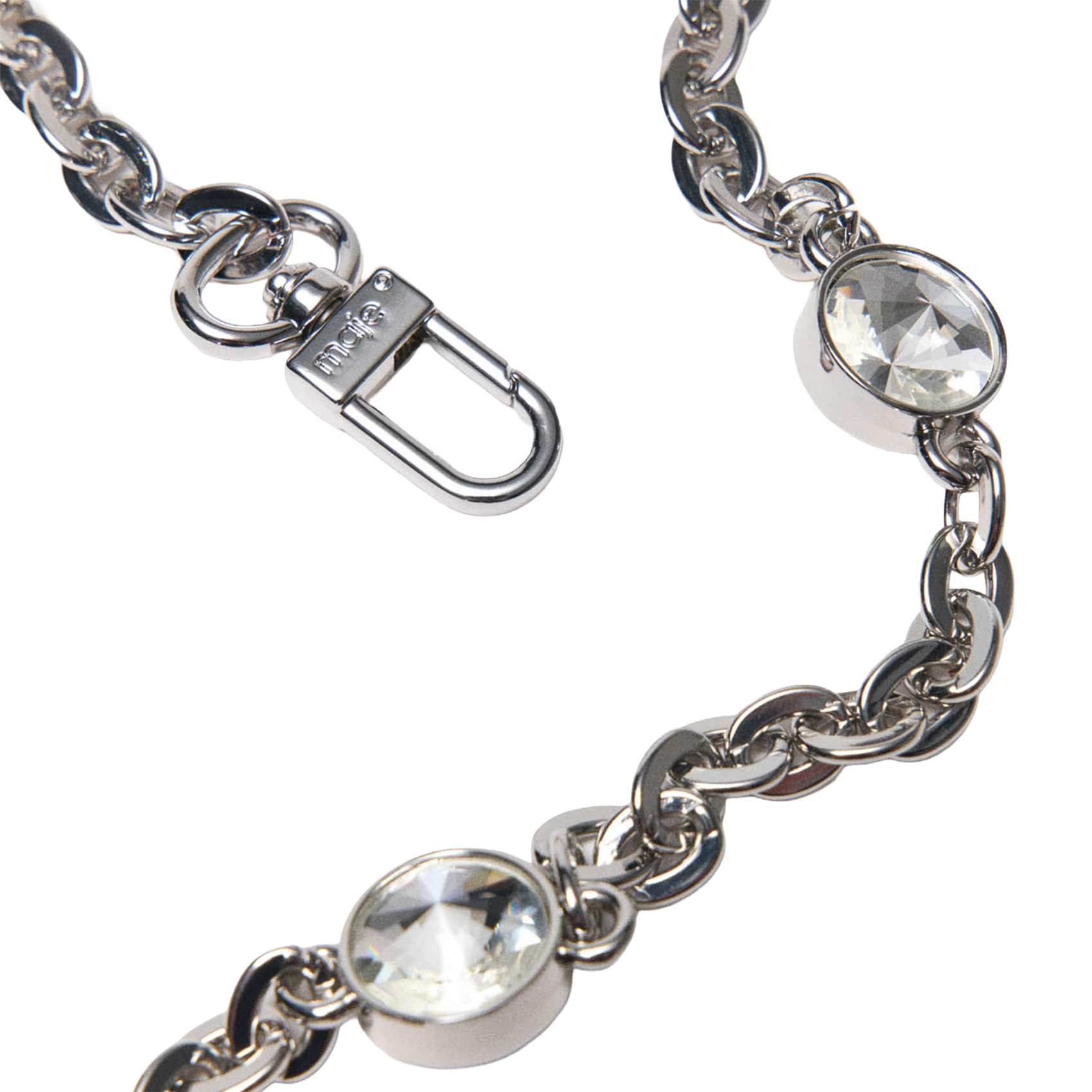 Bandoulière chaîne MAJE Argent