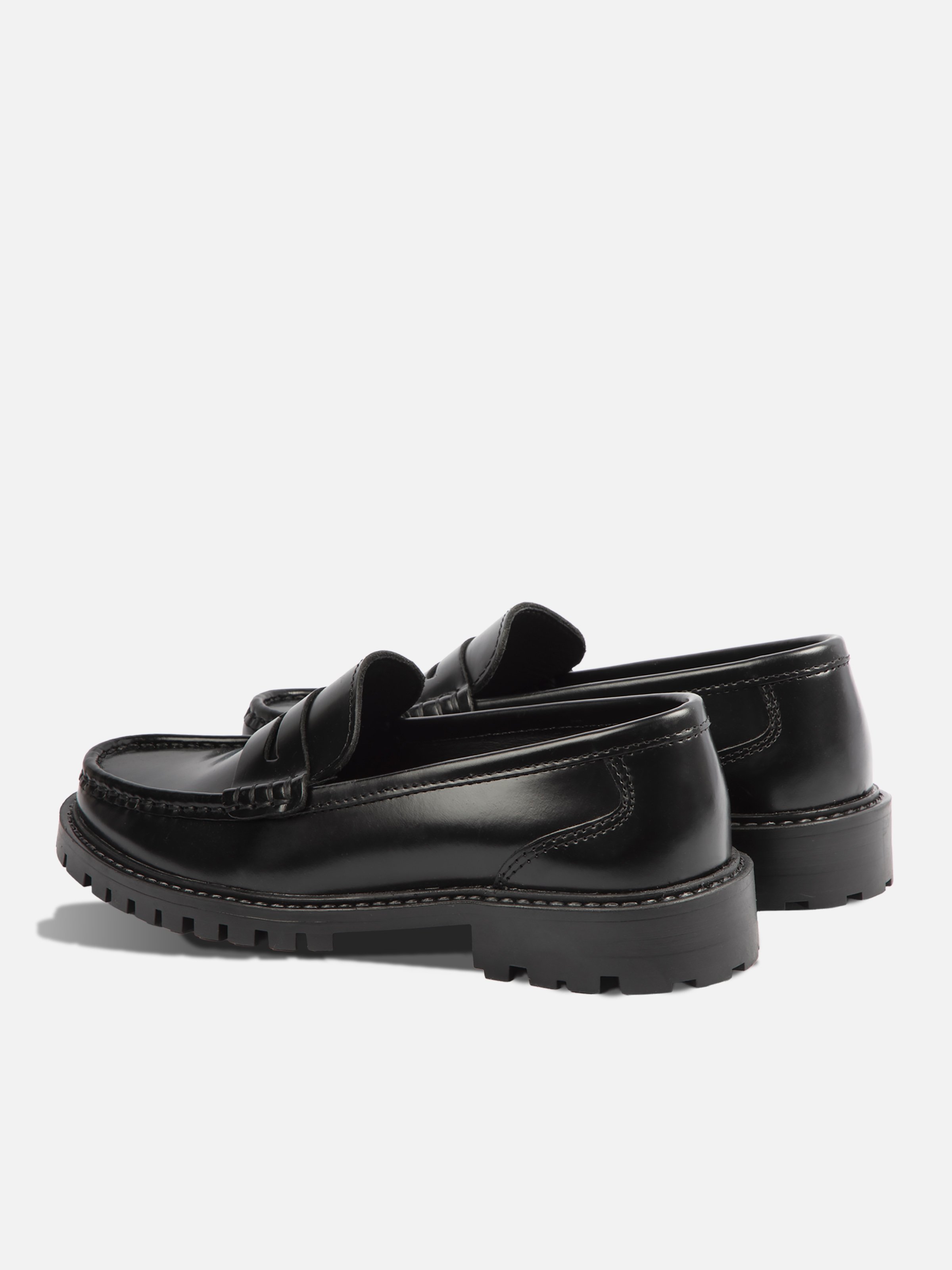 Iris patent leather loafers JULES & JENN Black