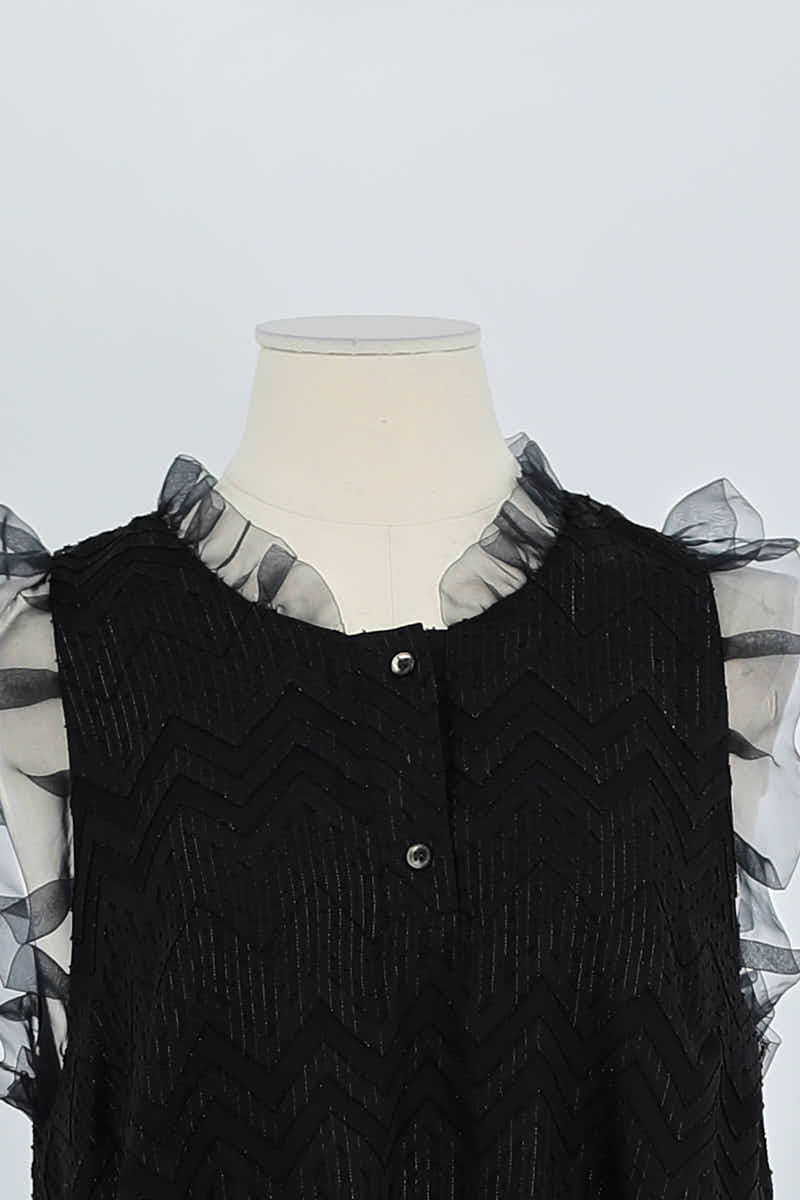 Azawood sleeveless top HEIMSTONE - Seconde Main Black