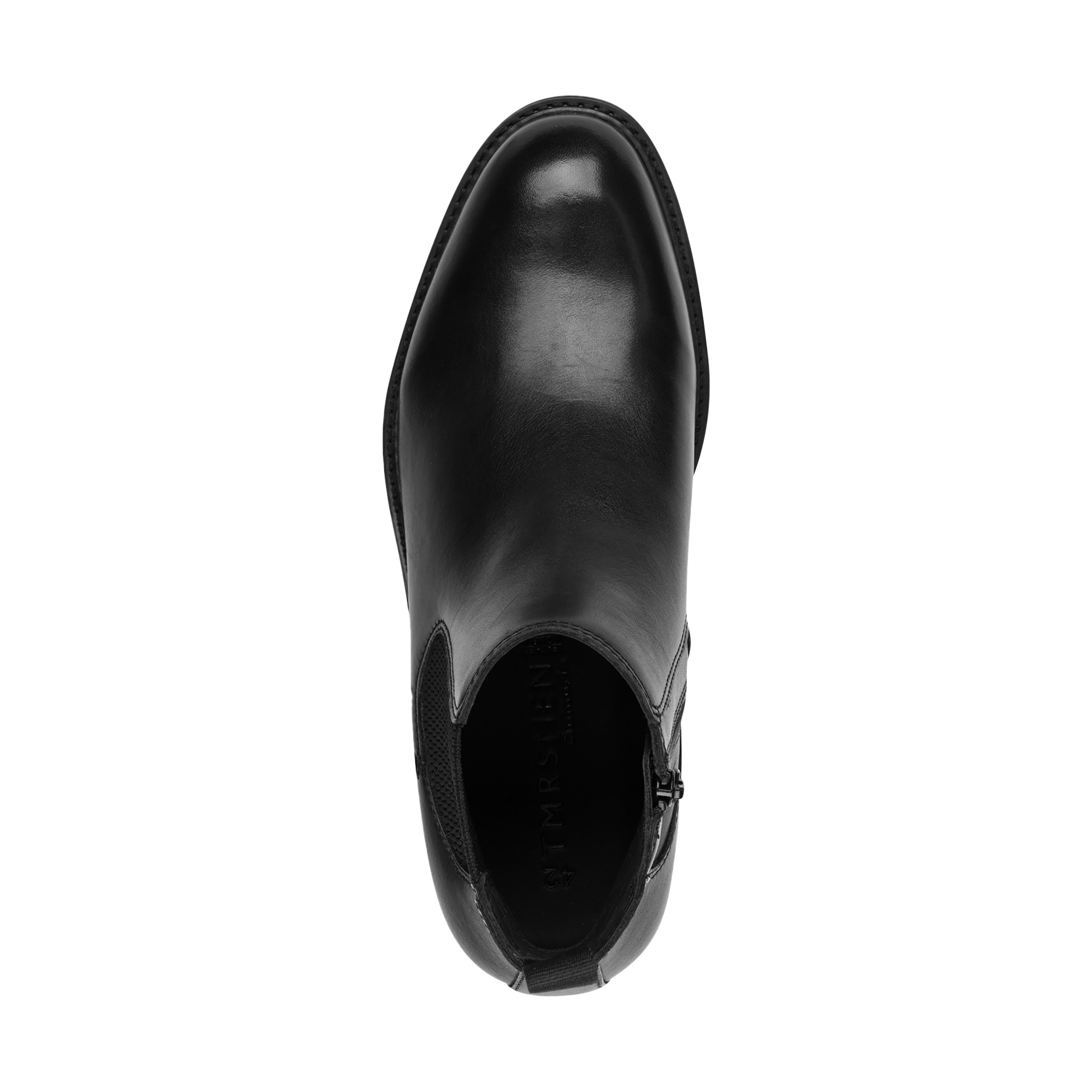Leather Chelsea boot TAMARIS Black