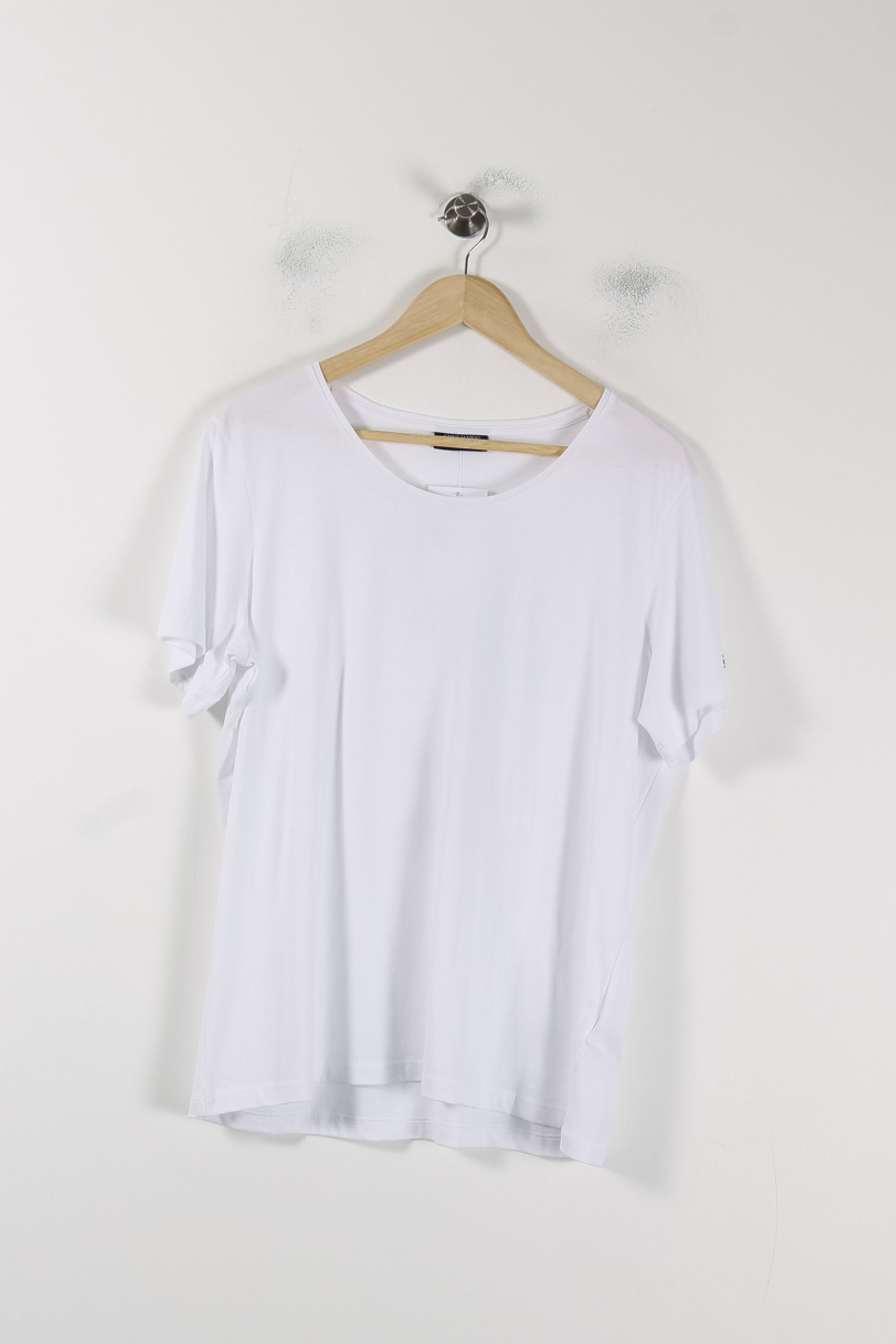 Tommy Badge T-shirt SAINT JAMES - Seconde Main White