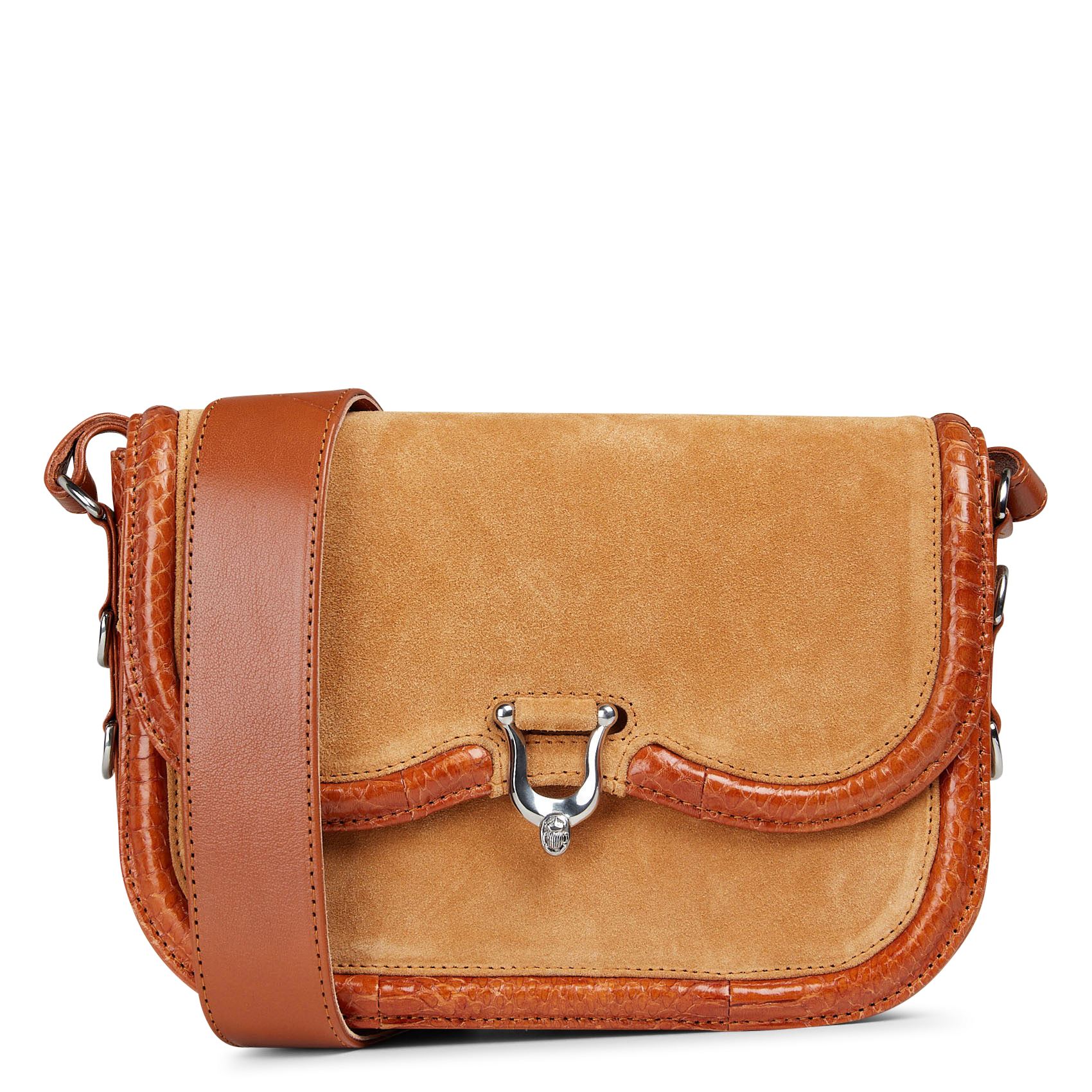 Brieftasche aus Leder CLARIS VIROT Braun