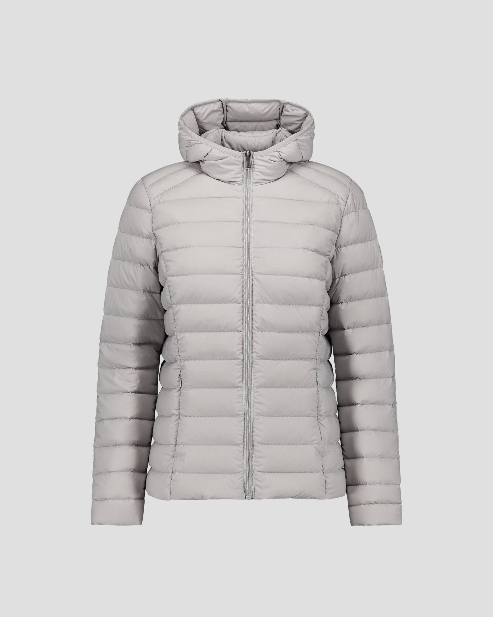 Lightweight stretch hooded puffer jacket Salma JOTT Grey
