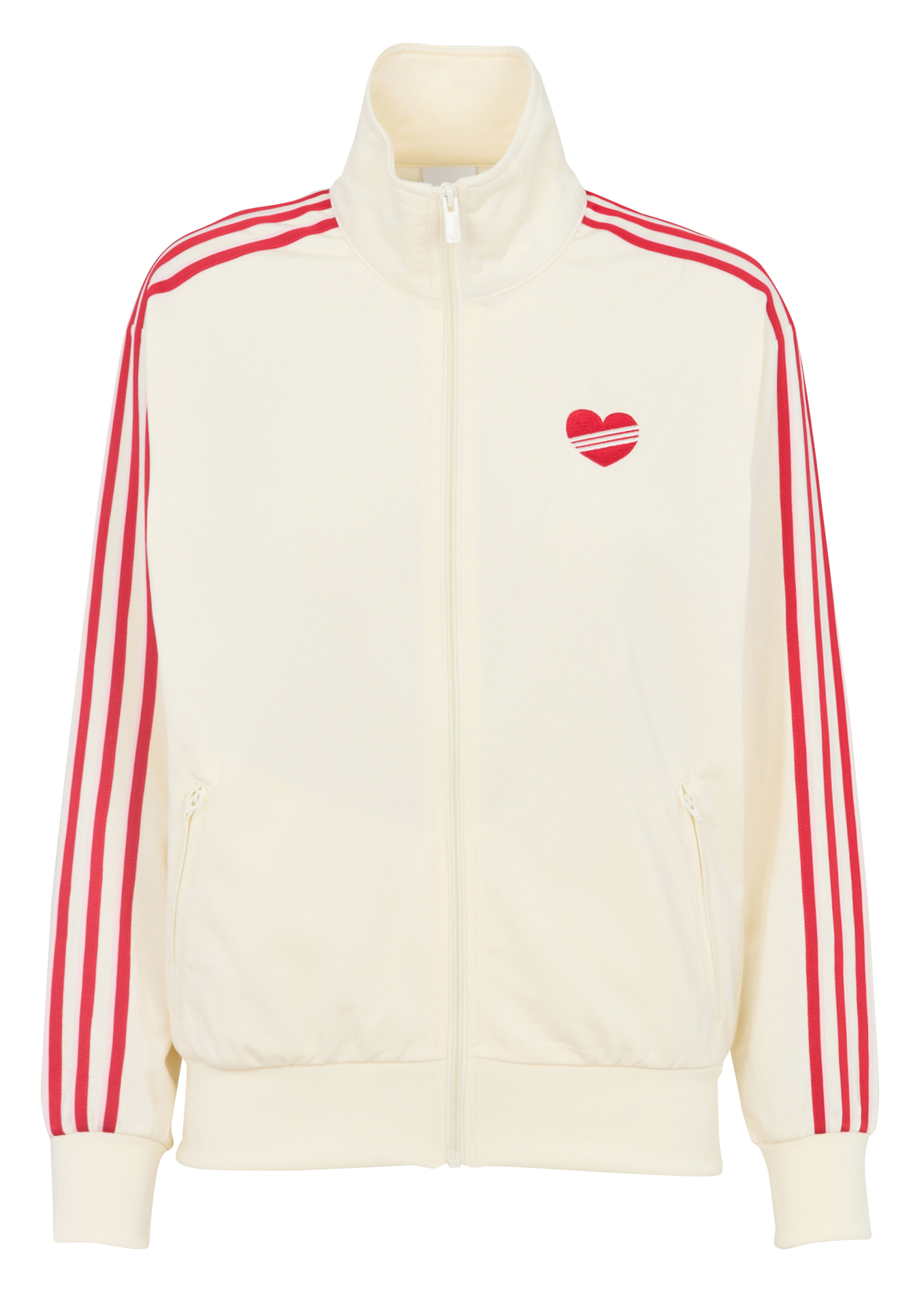 Veste col montant  ADIDAS Blanc
