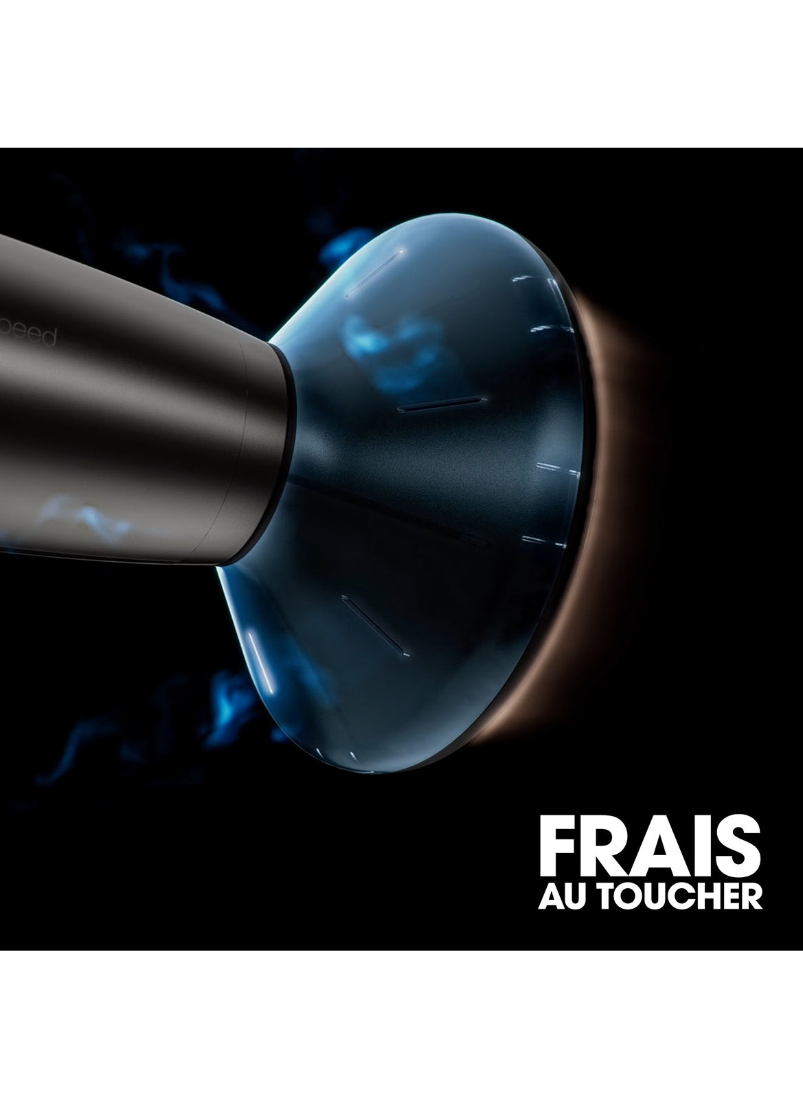 GHD DIFFUSER FOR GHD SPEED HAIR DRYER GHD Noir